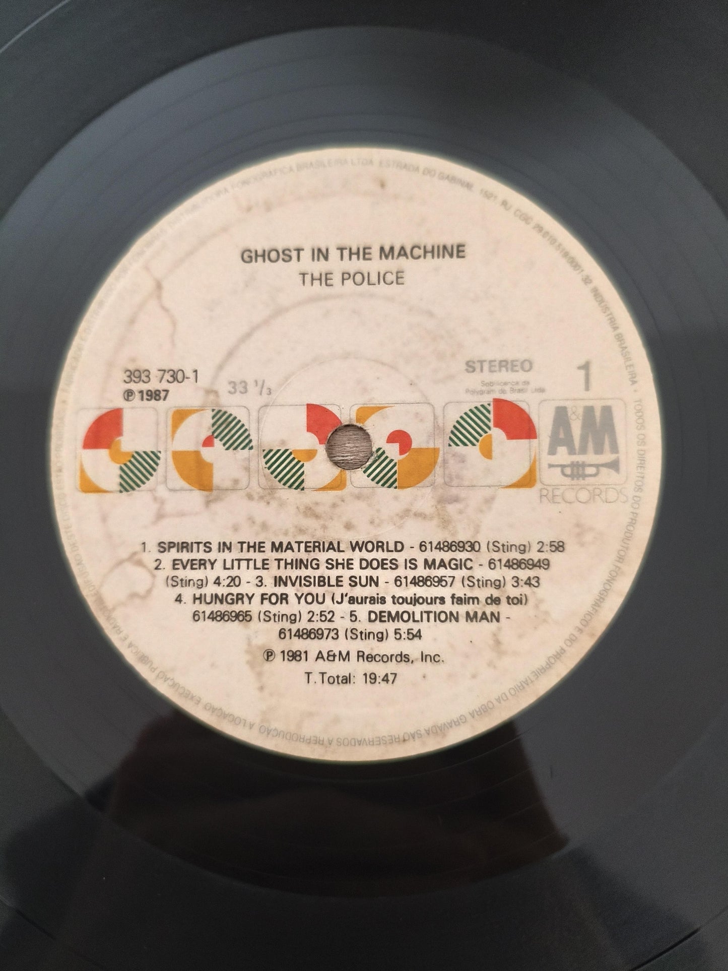 Lp Vinil The Police Ghost In The Machine