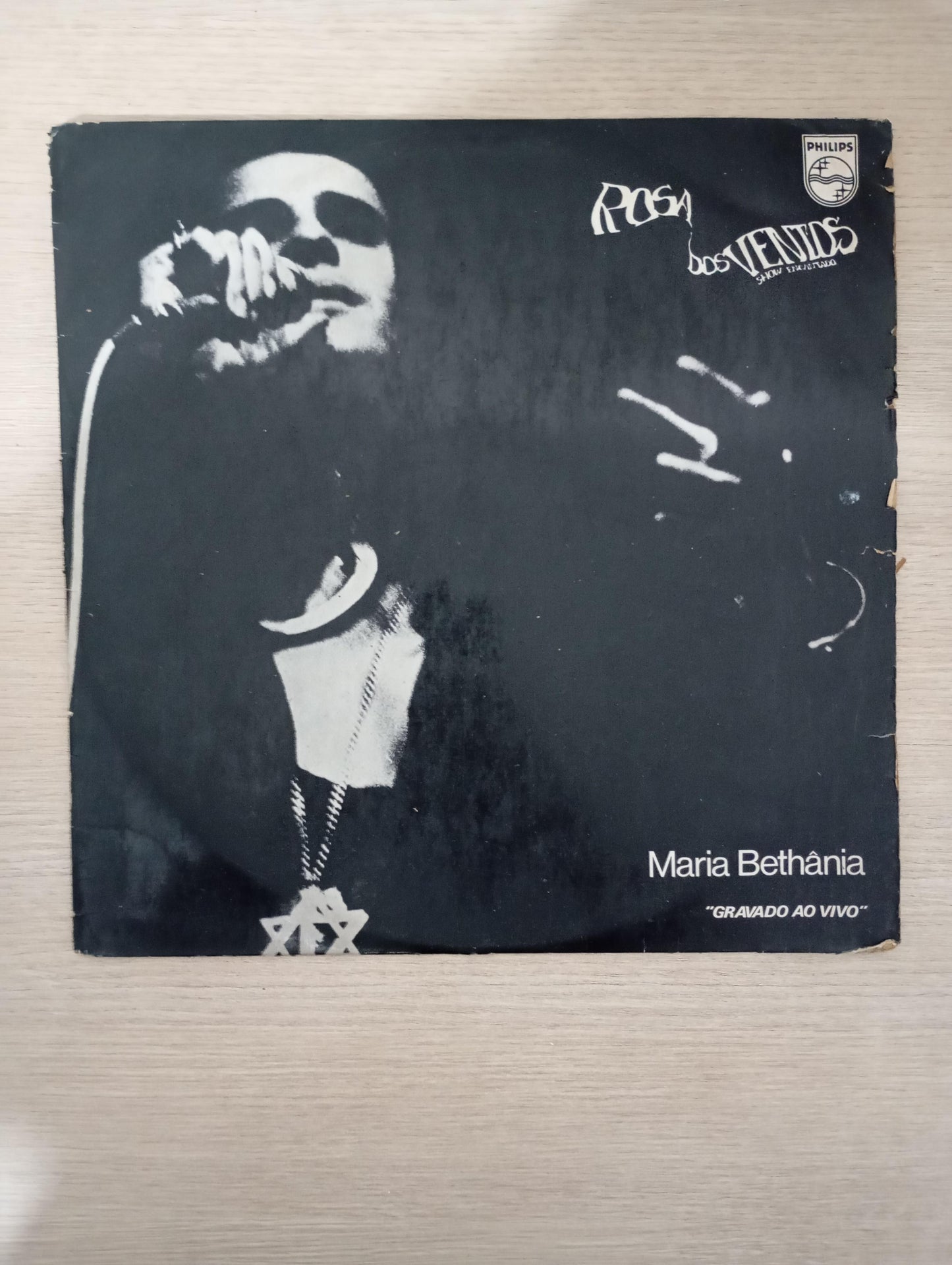 Disco Vinil Rosa Dos Ventos Maria Bethânia A