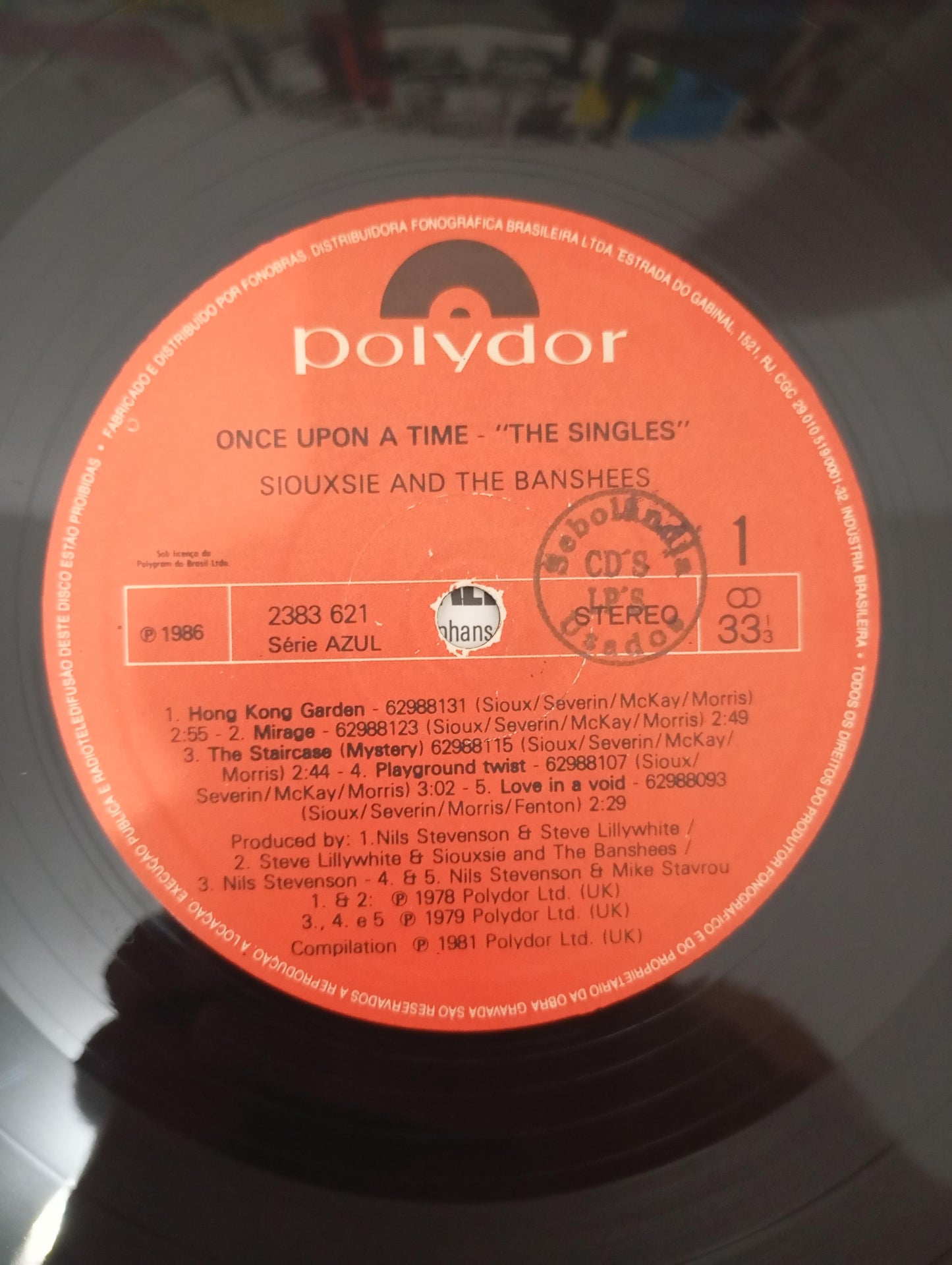 Lp Vinil Siouxsie & The Banshees Once Upon A Time C Encarte