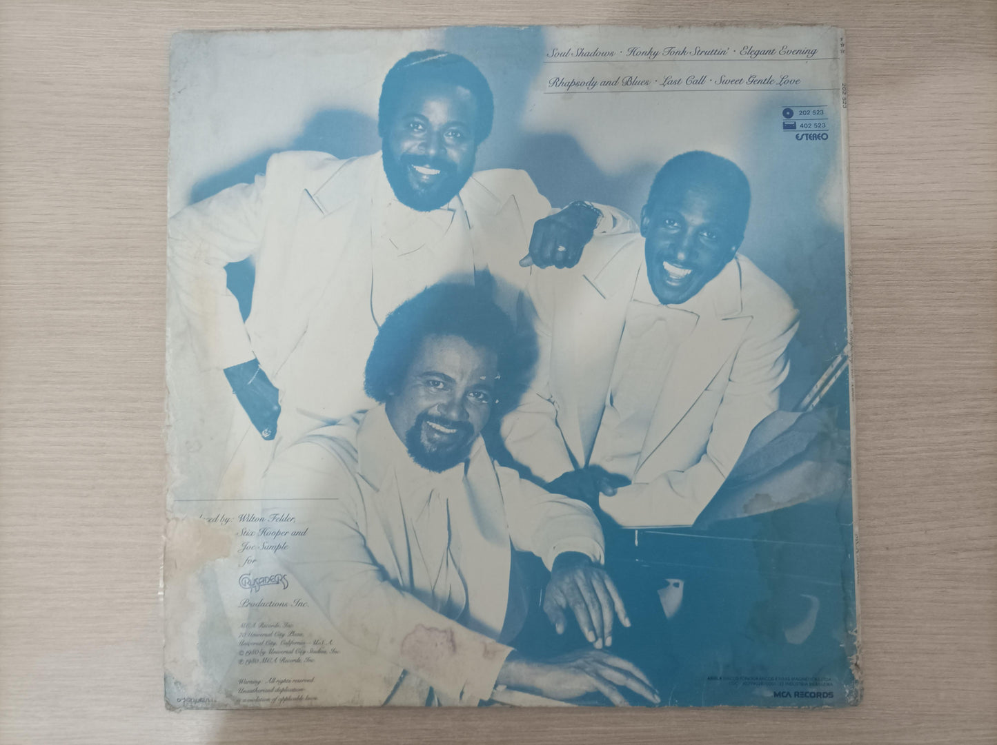 Lp Vinil The Crusaders Rhapsody And Blues Capa Dupla