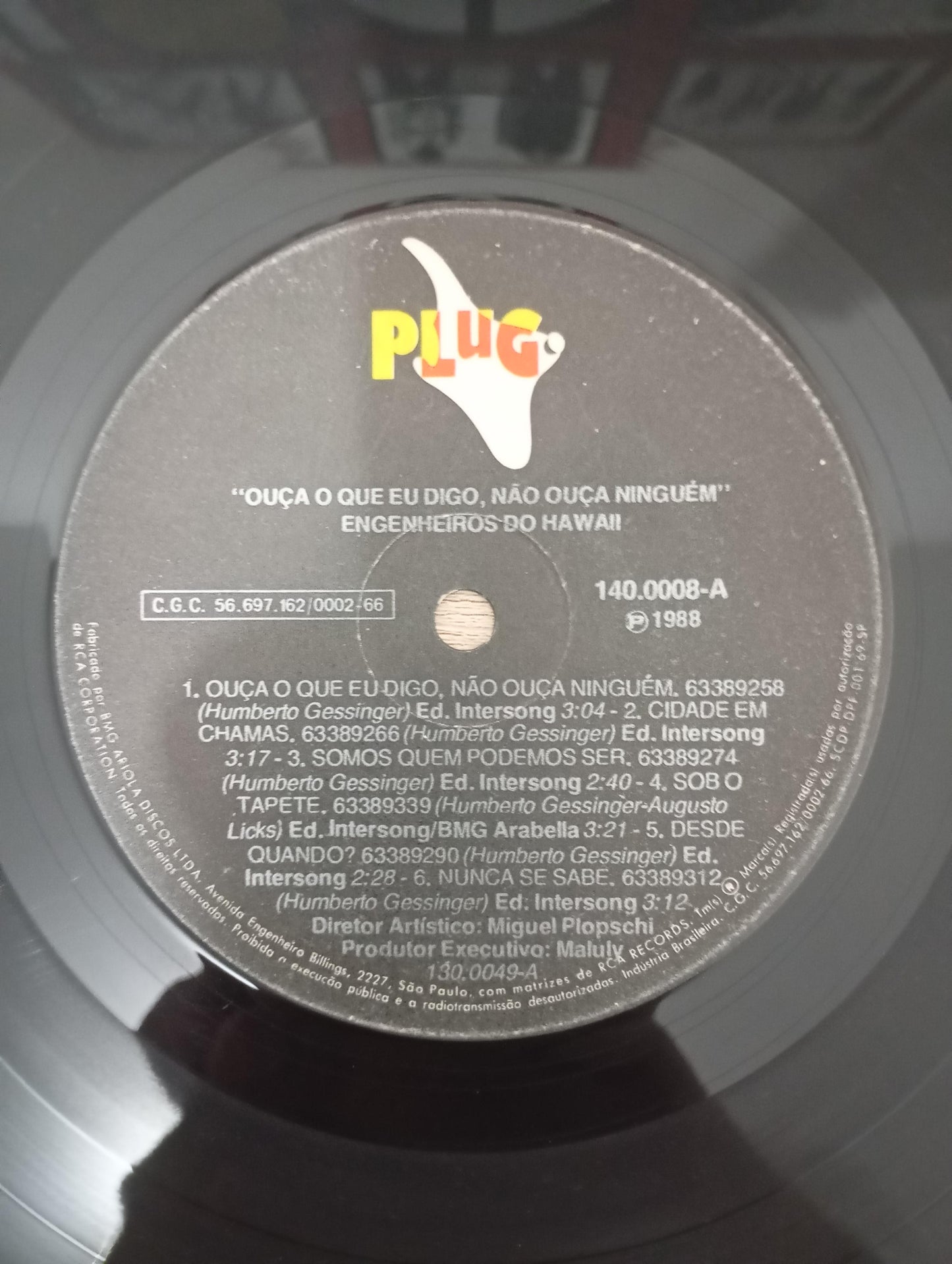 Lp Vinil Engenheiros Do Hawaii Ouça O Que Eu Digo