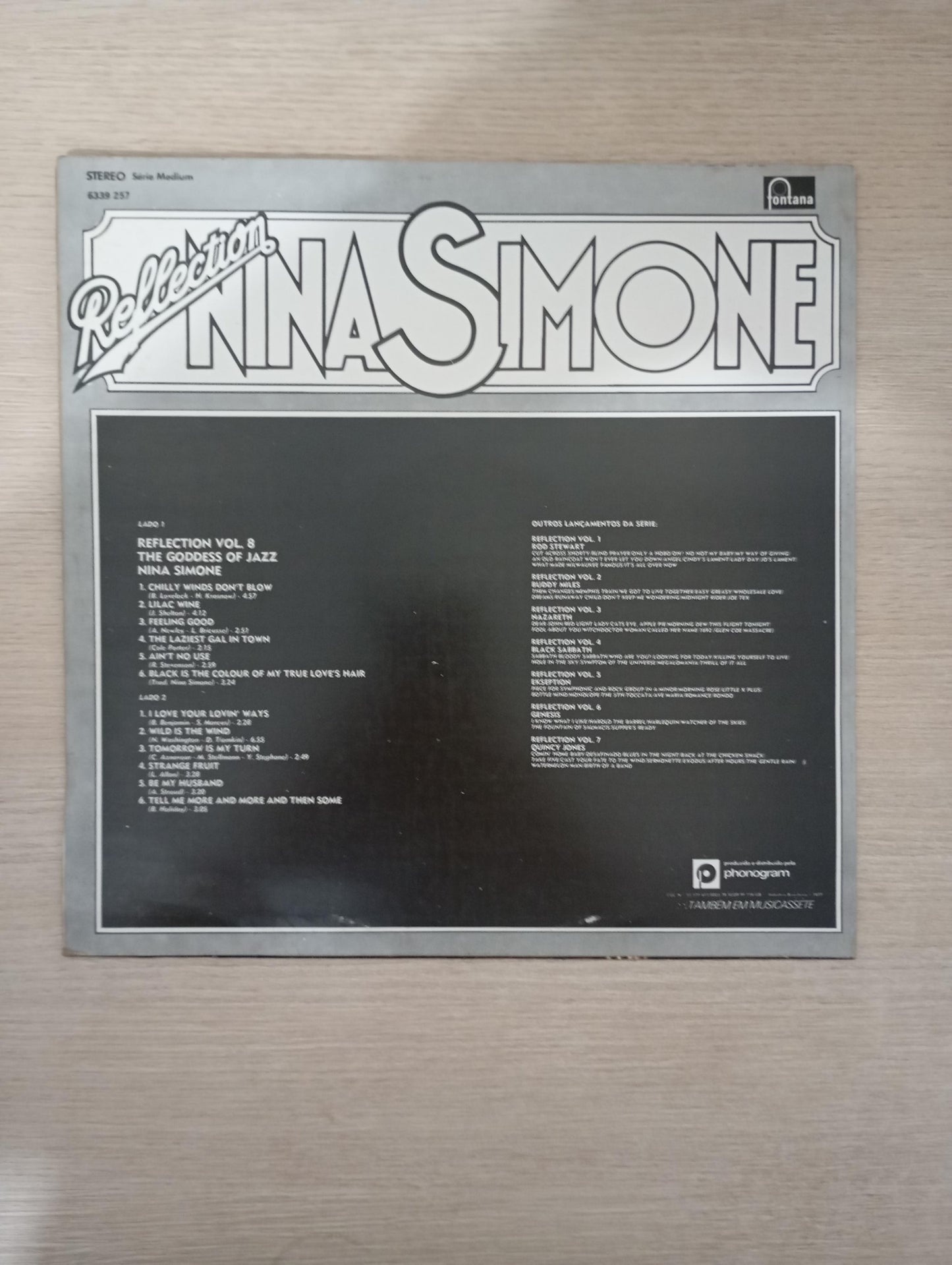 Lp Vinil Nina Simone Reflection - The Goddess Of Jazz