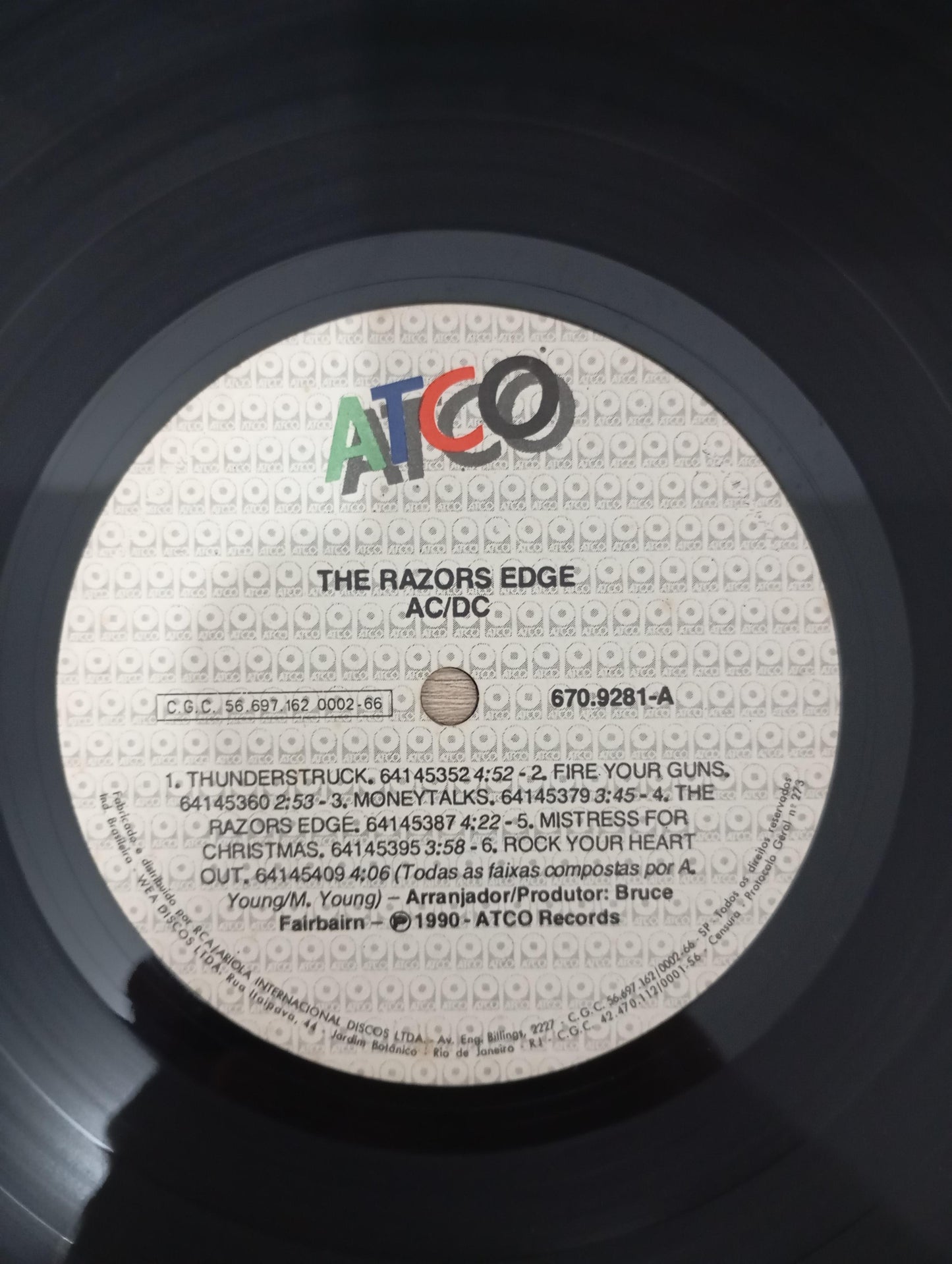 Lp Vinil AC/DC The Razors Edge