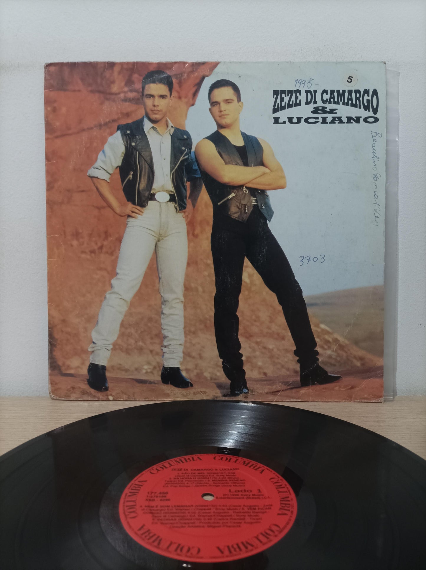 Disco Lp Vinil Luciano & Zezé Di Camargo 1995 A