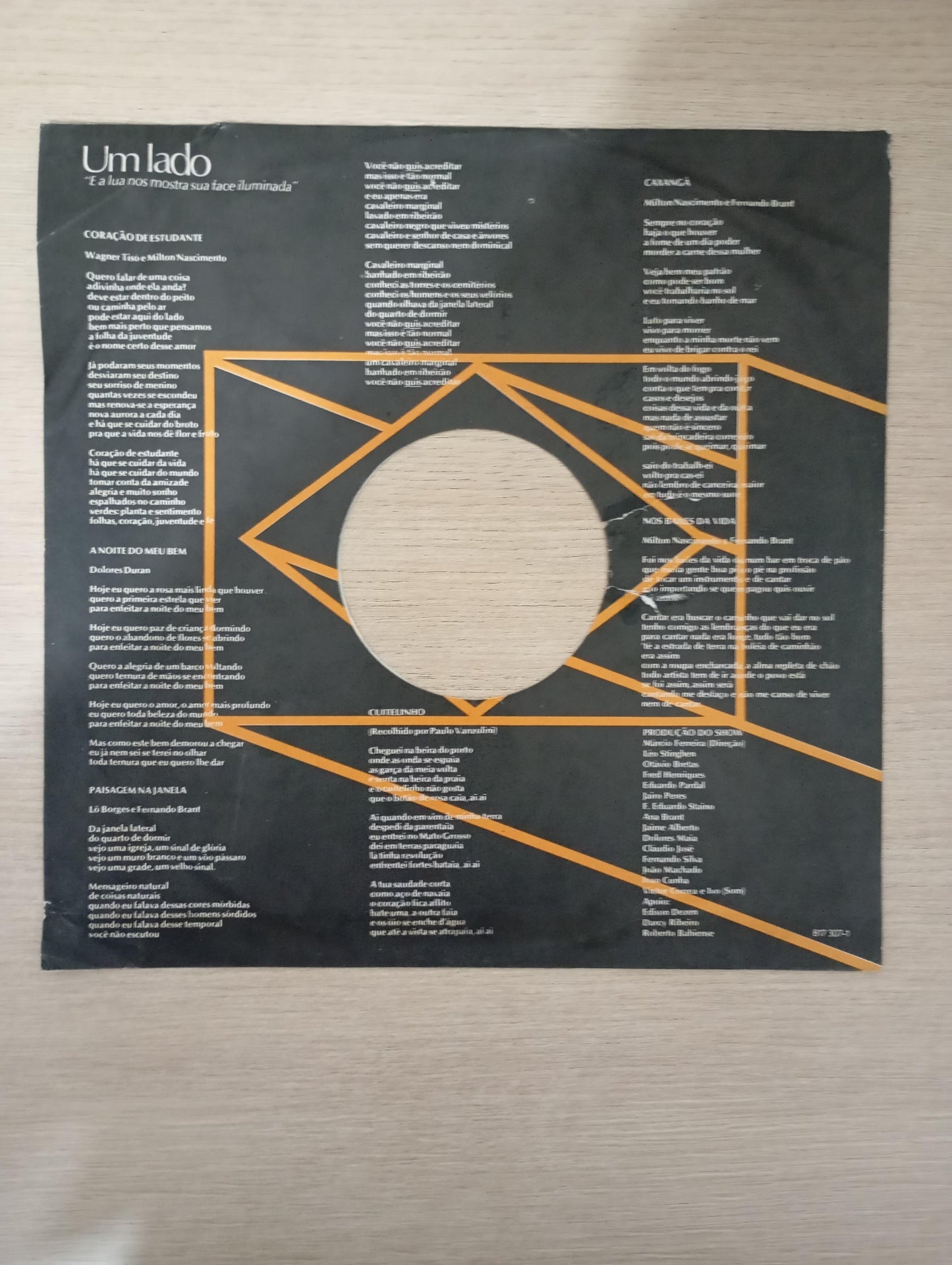 Lp Vinil Milton Nascimento Ao Vivo Capa Dupla Com Encarte
