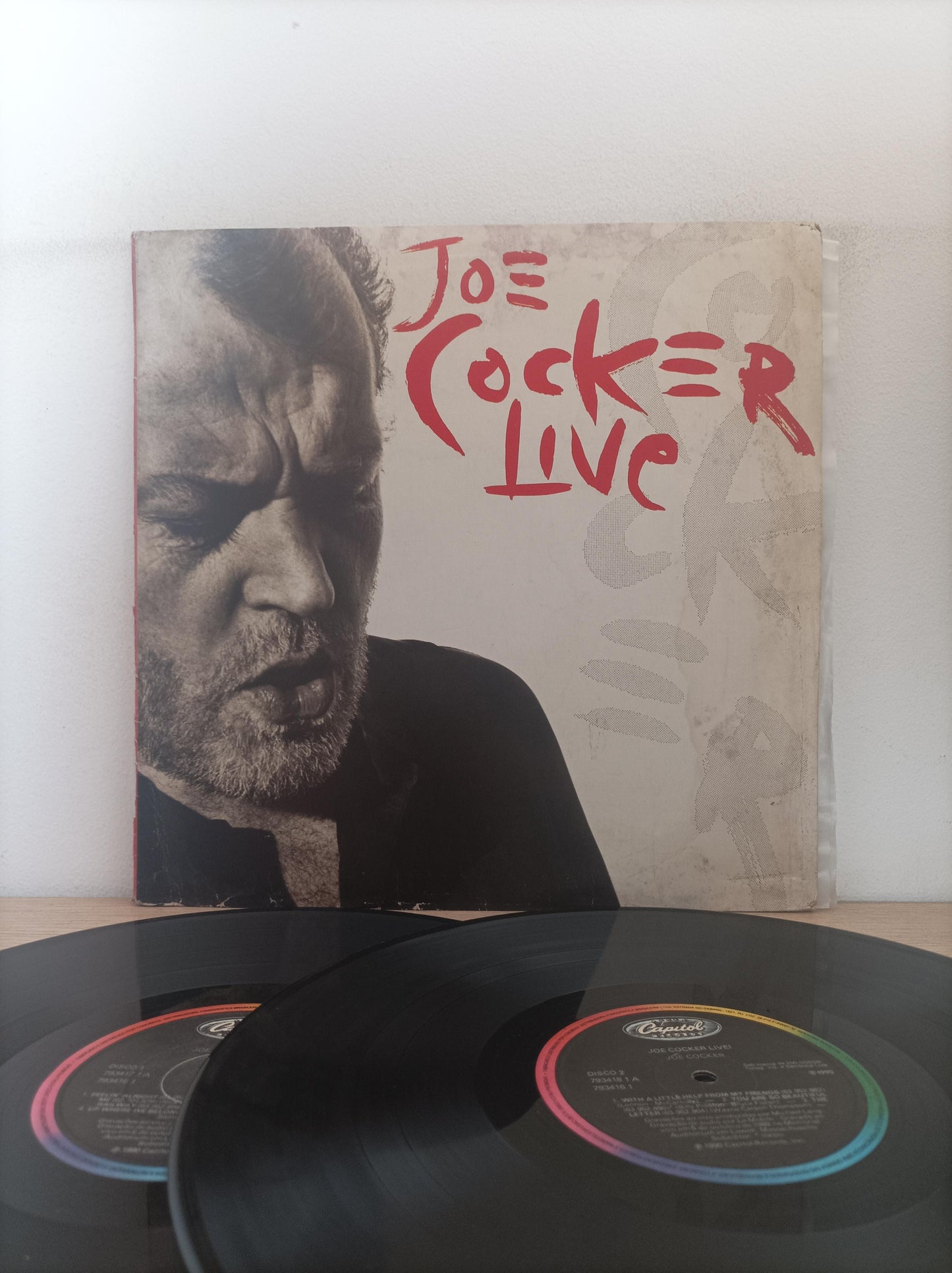Disco Vinil Live Joe Cocker Duplo A