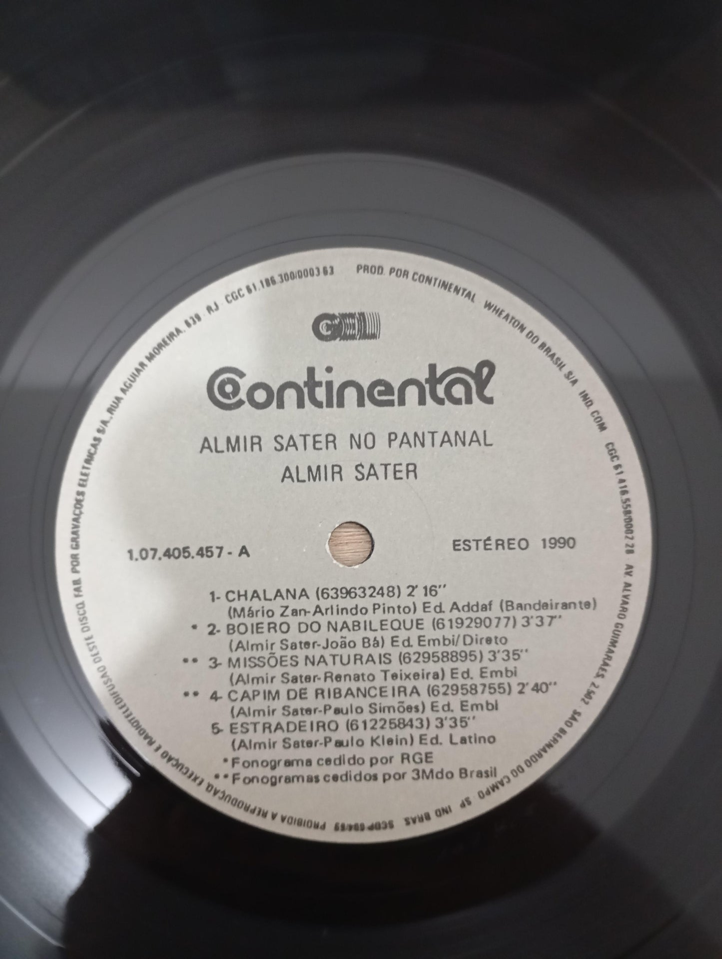 Lp Vinil Almir Sater No Pantanal