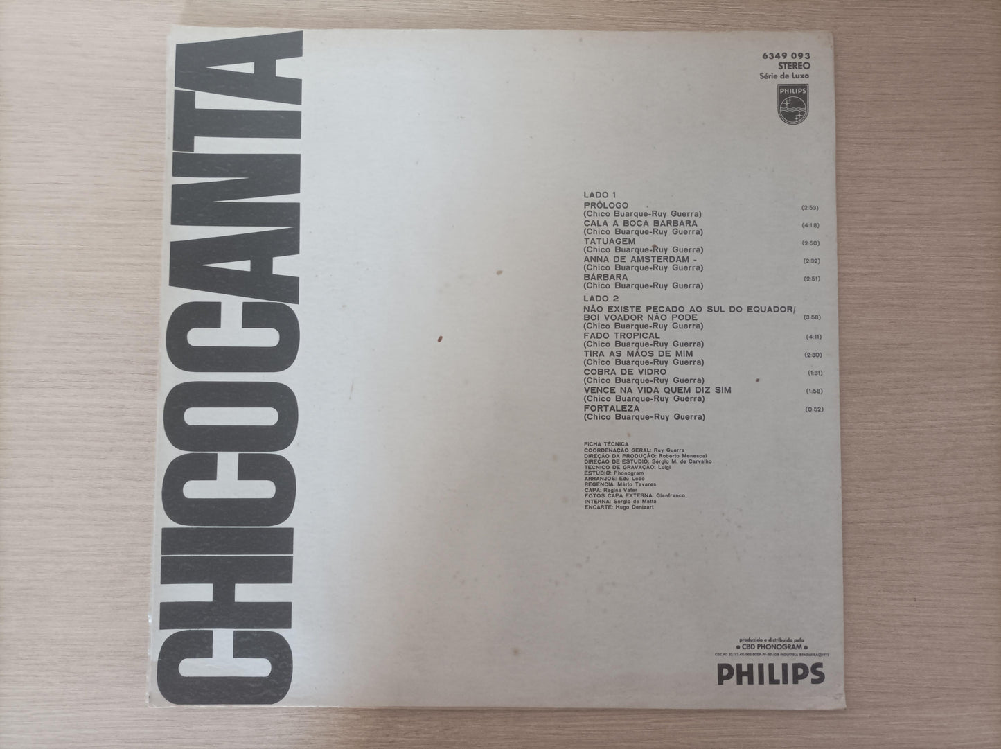 Lp Vinil Chico Buarque 1978