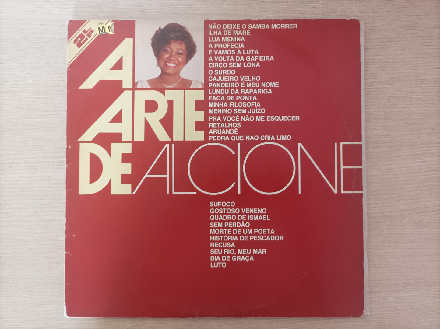 Lp Vinil Alcione A Arte de Duplo
