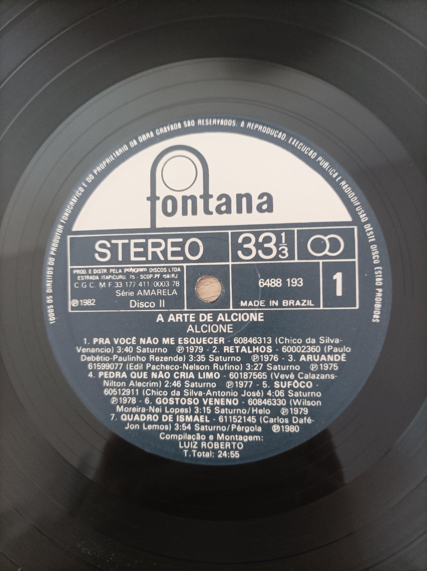 Lp Vinil Alcione A Arte de Duplo