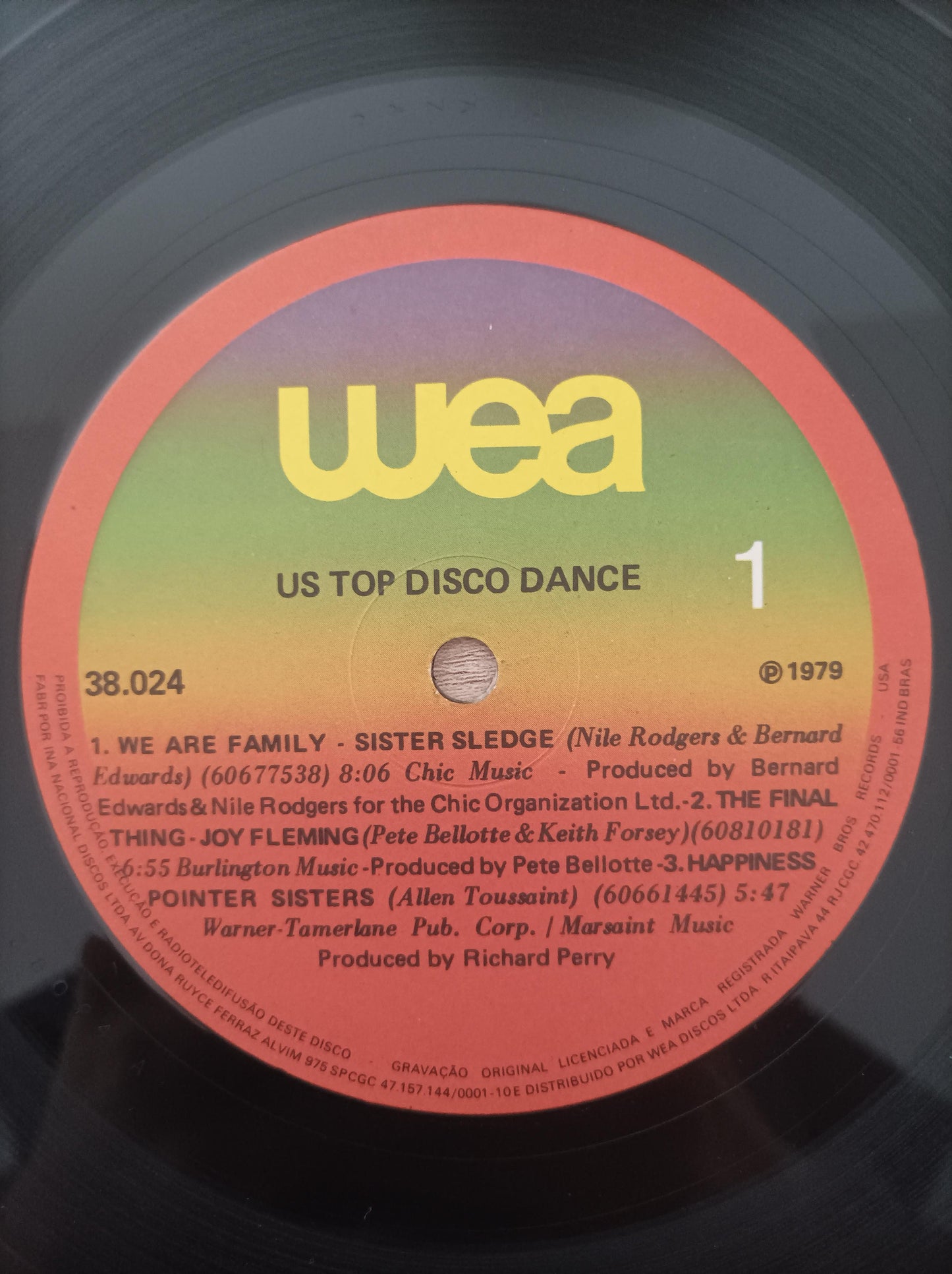 Lp Vinil US Top Disco Dance