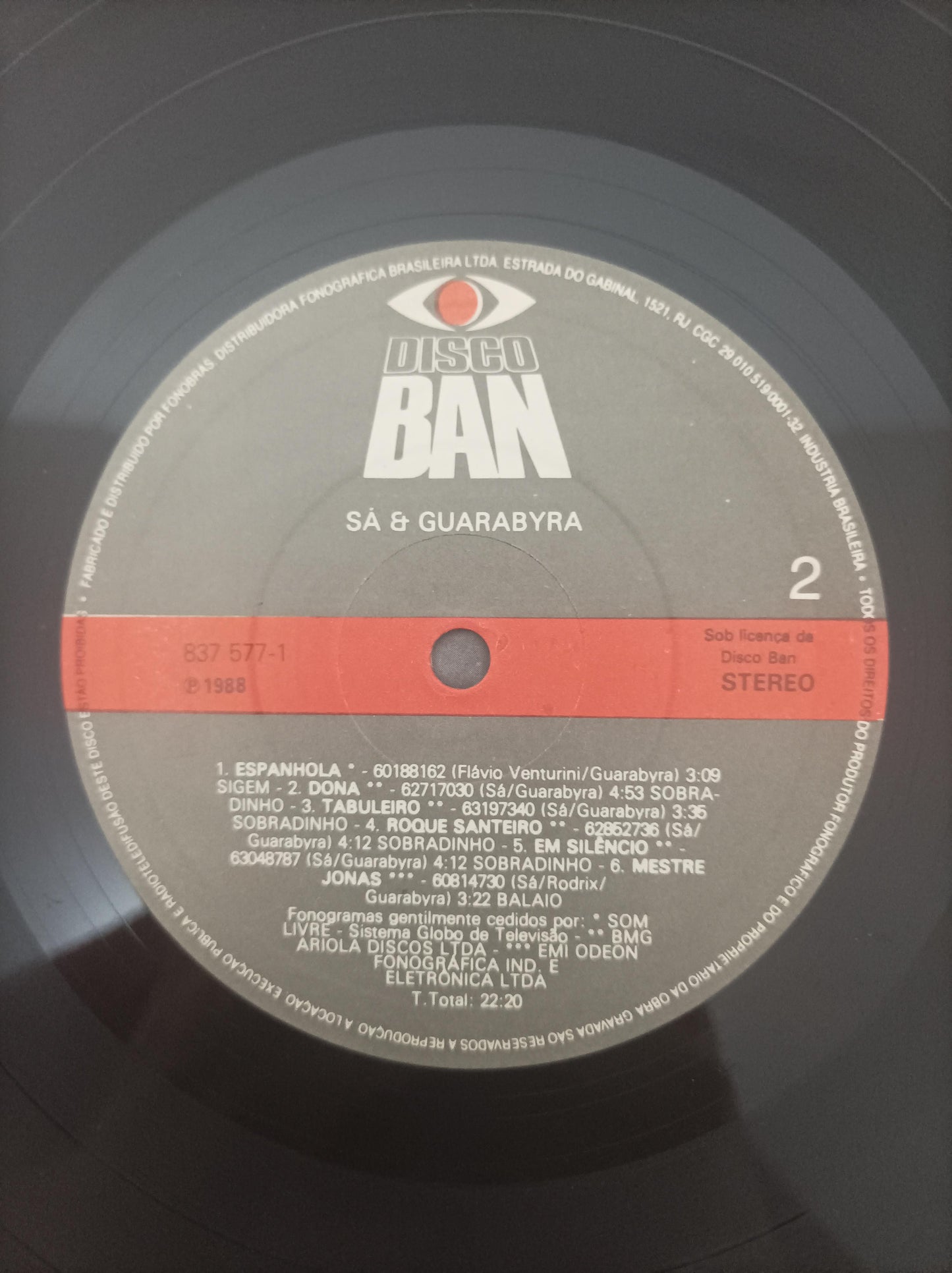 Lp Vinil Sá & Guarabyra 15 Anos Juntos