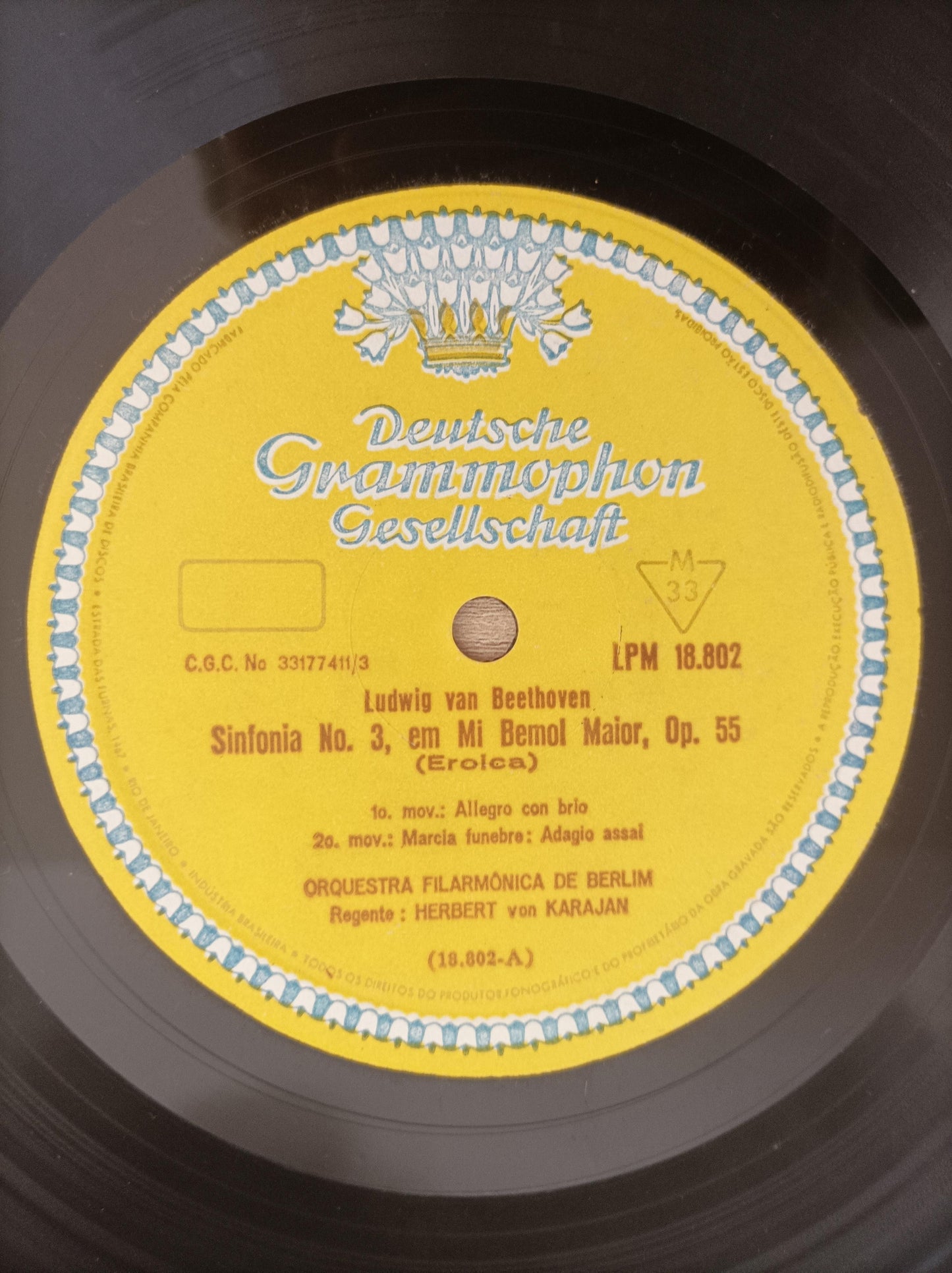 Lp Vinil Ludwig van Beethoven Eroica