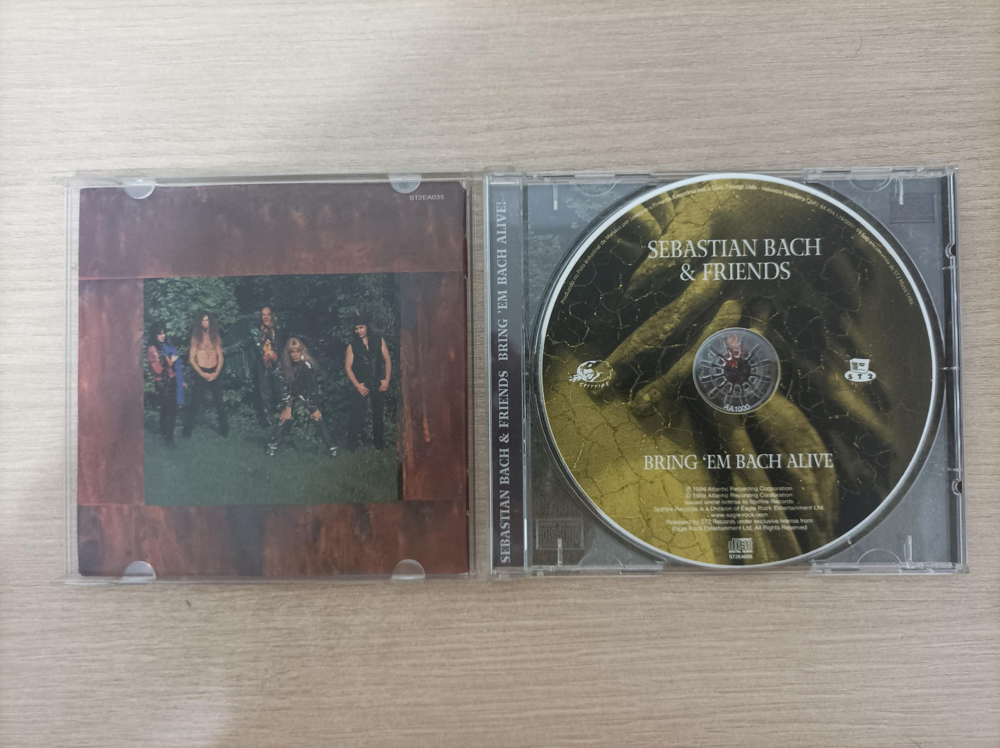 CD Sebastian Bach & Friends Bring 'Em Bach Alive!