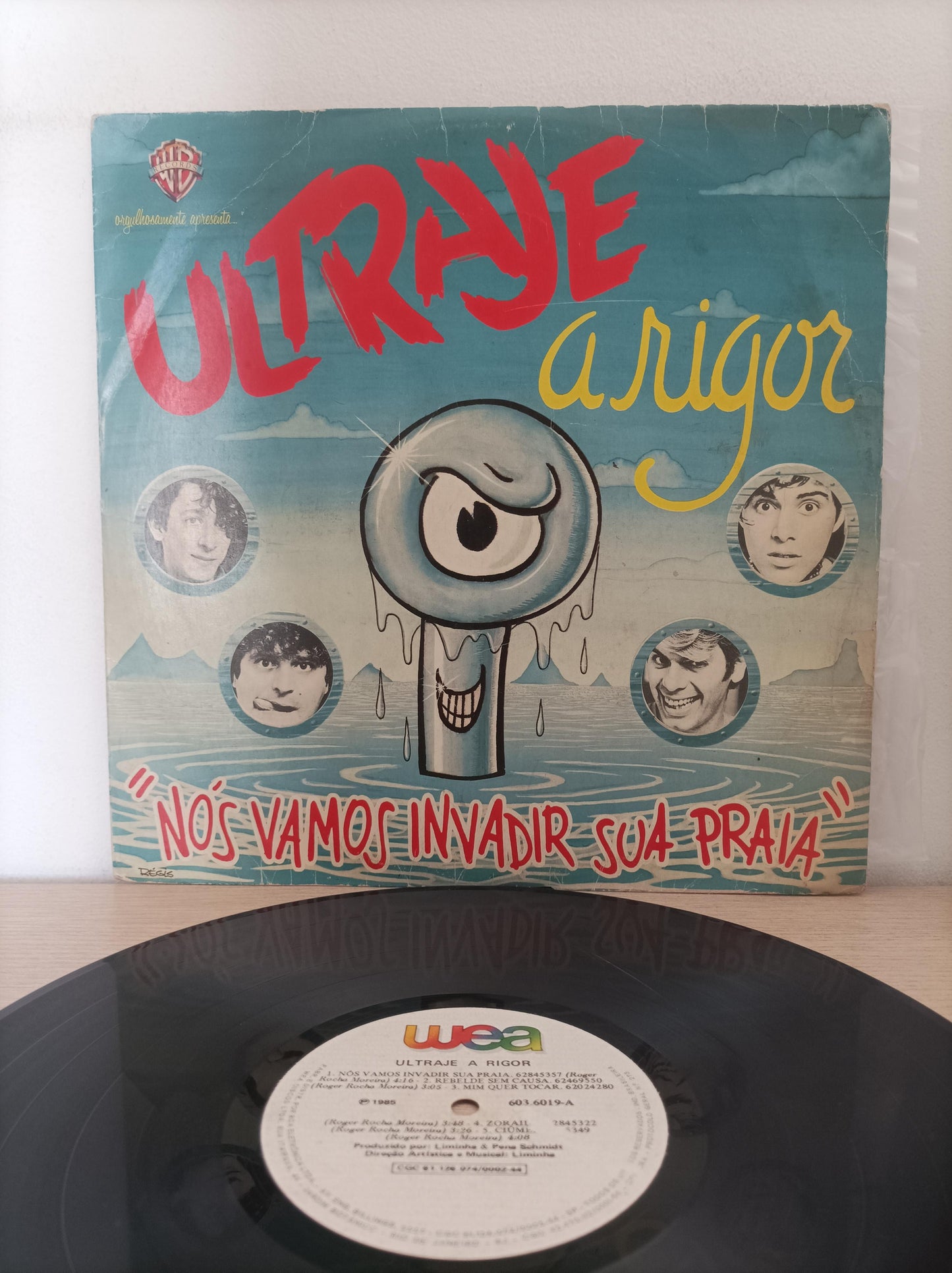 Lp Vinil Ultraje A Rigor Nós Vamos Invadir Sua Praia