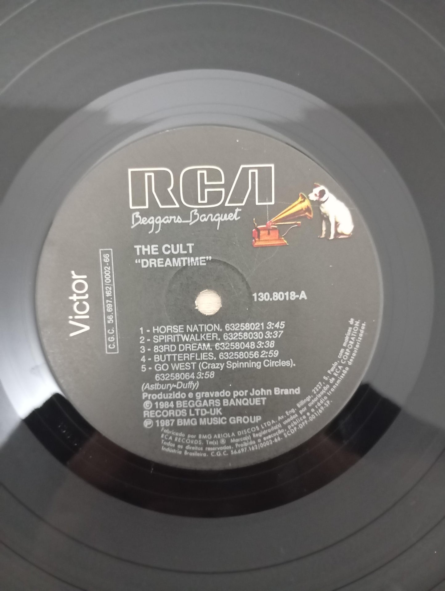 Lp Vinil The Cult Dreamtime Com Encarte