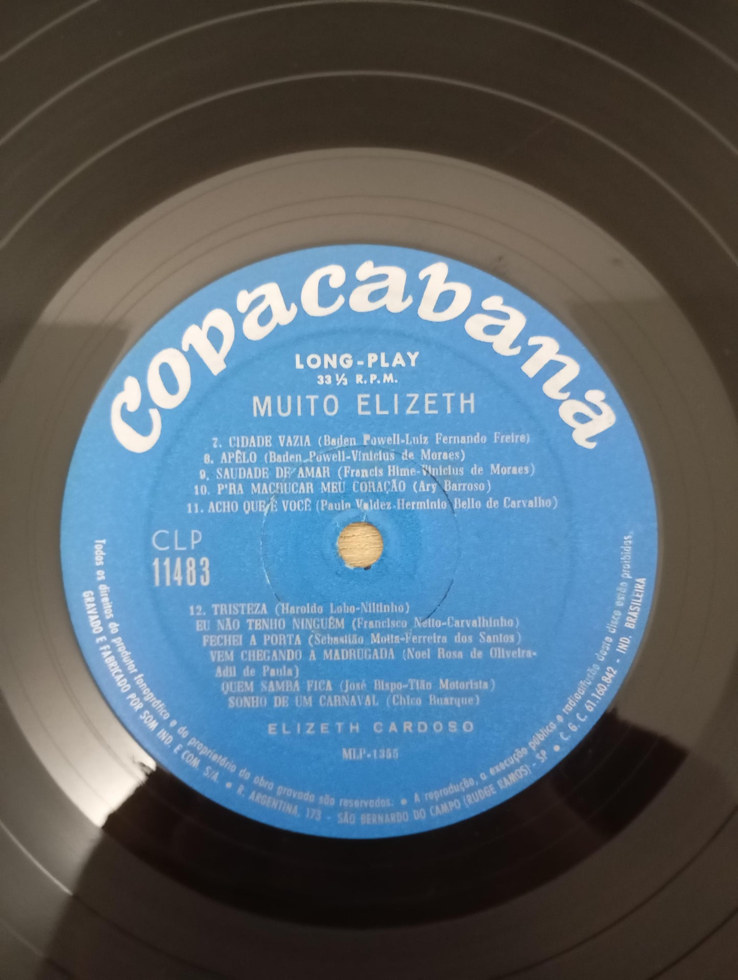 Lp Vinil Elizeth Cardoso Muito Elizeth
