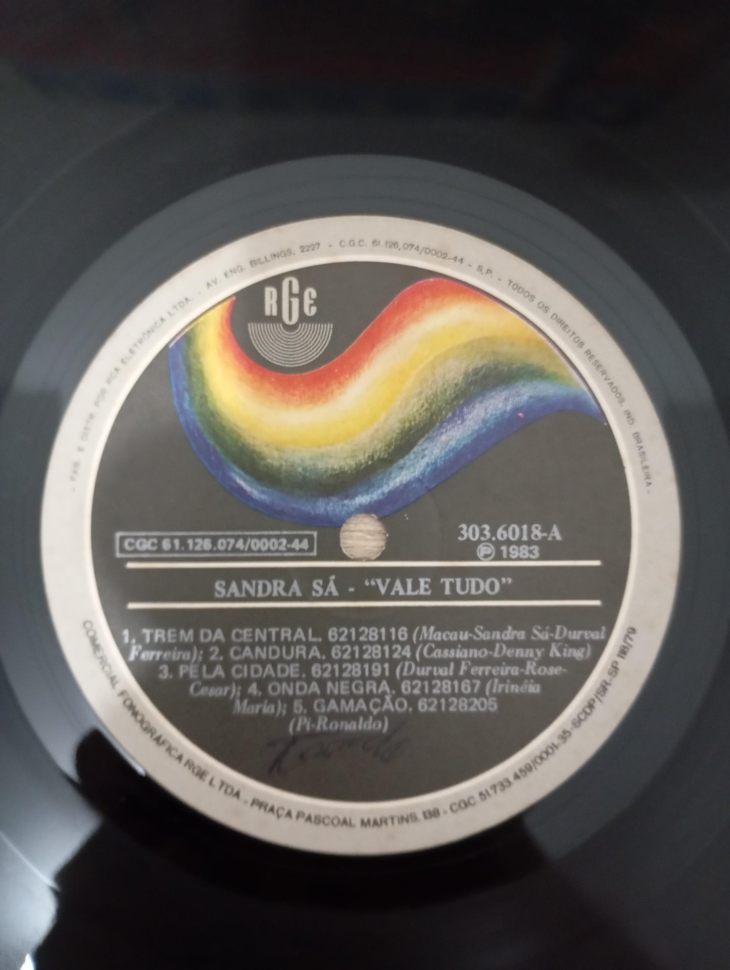 Lp Vinil Sandra De Sá Vale Tudo Original de Época