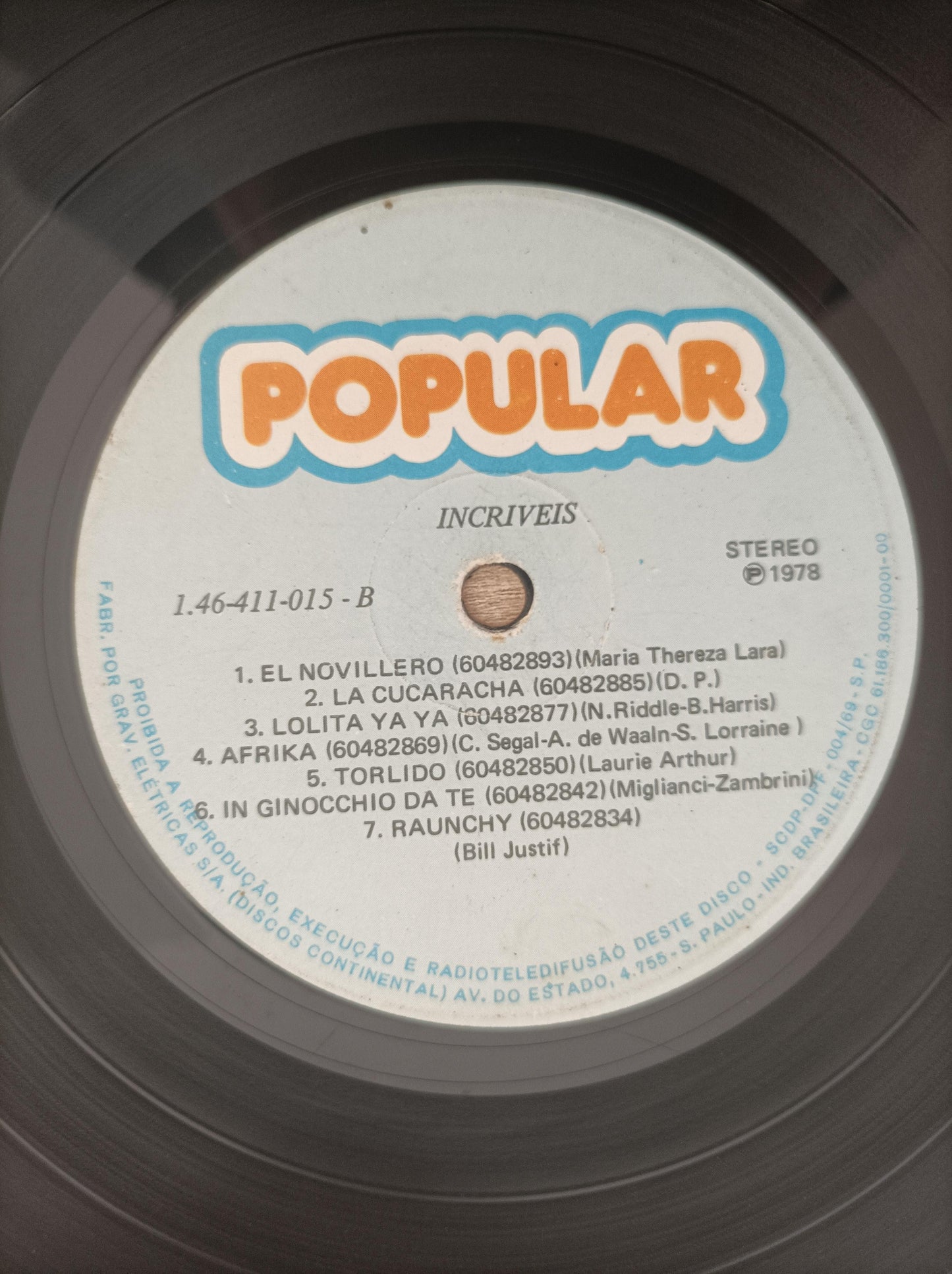 Lp Vinil Os Incríveis Edição Limitada Popular
