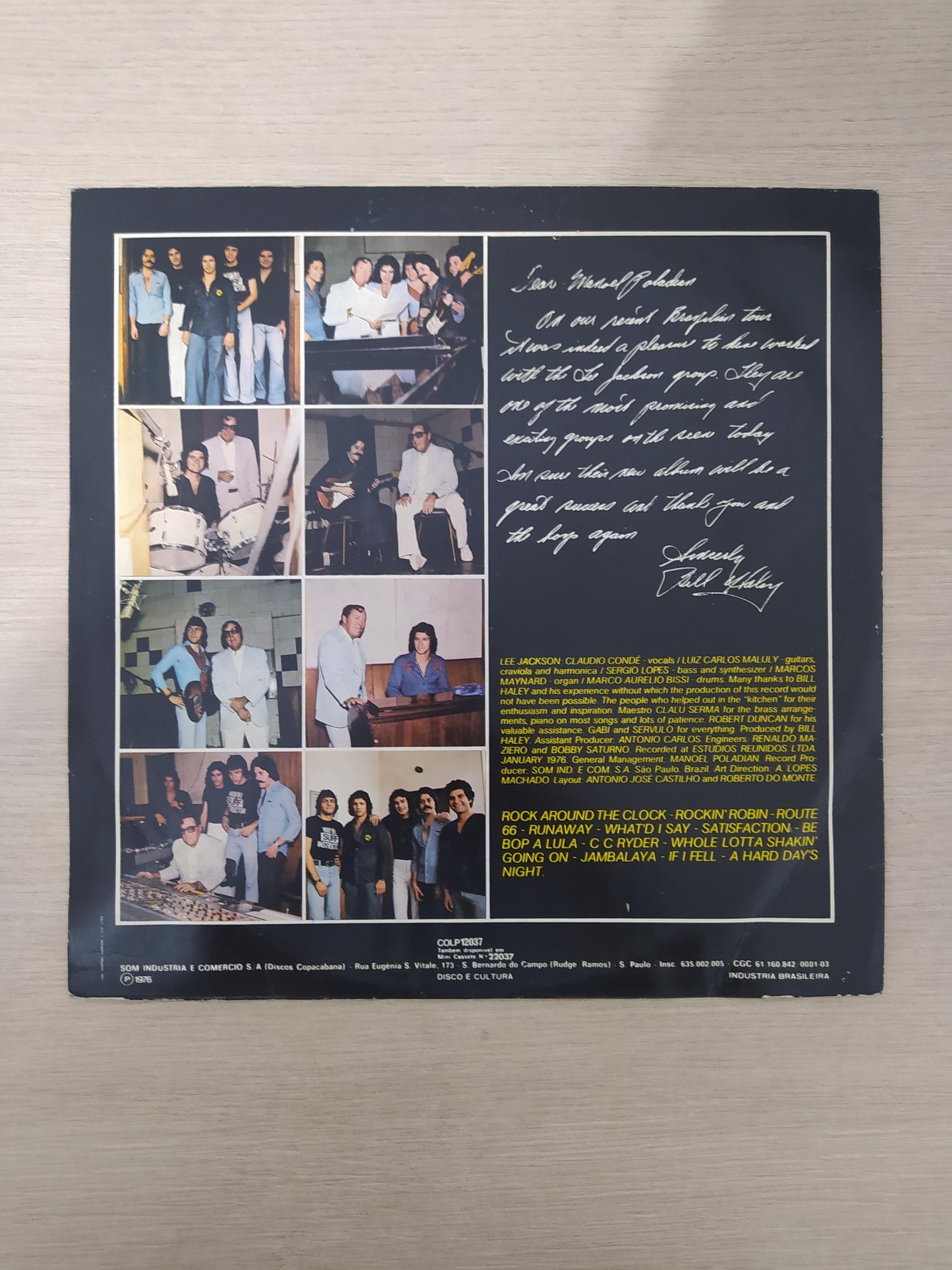 Disco Vinil Featuring "Rock Samba" Bill Haley A