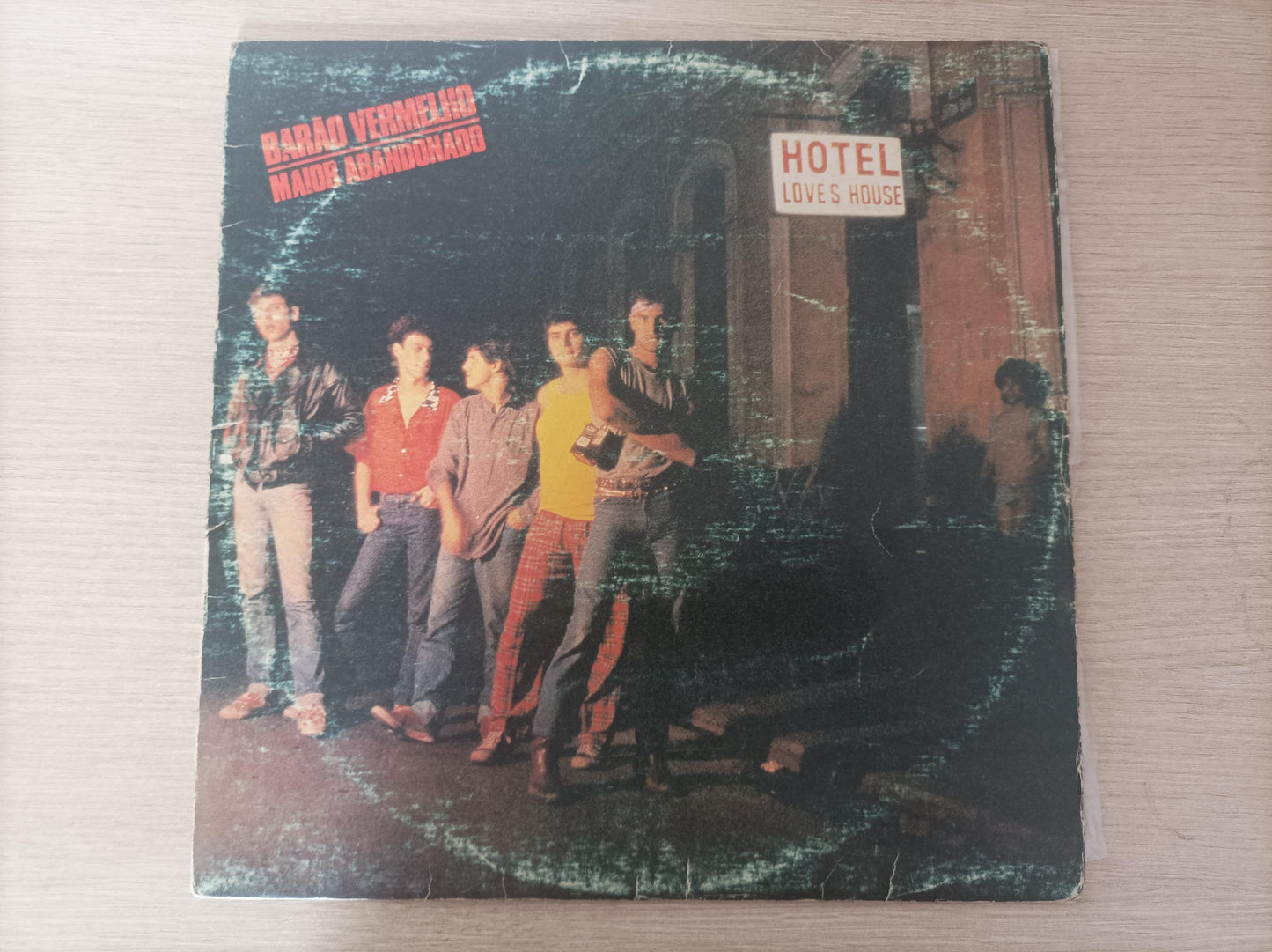 Lp Vinil Barão Vermelho Maior Abandonado Com Encarte