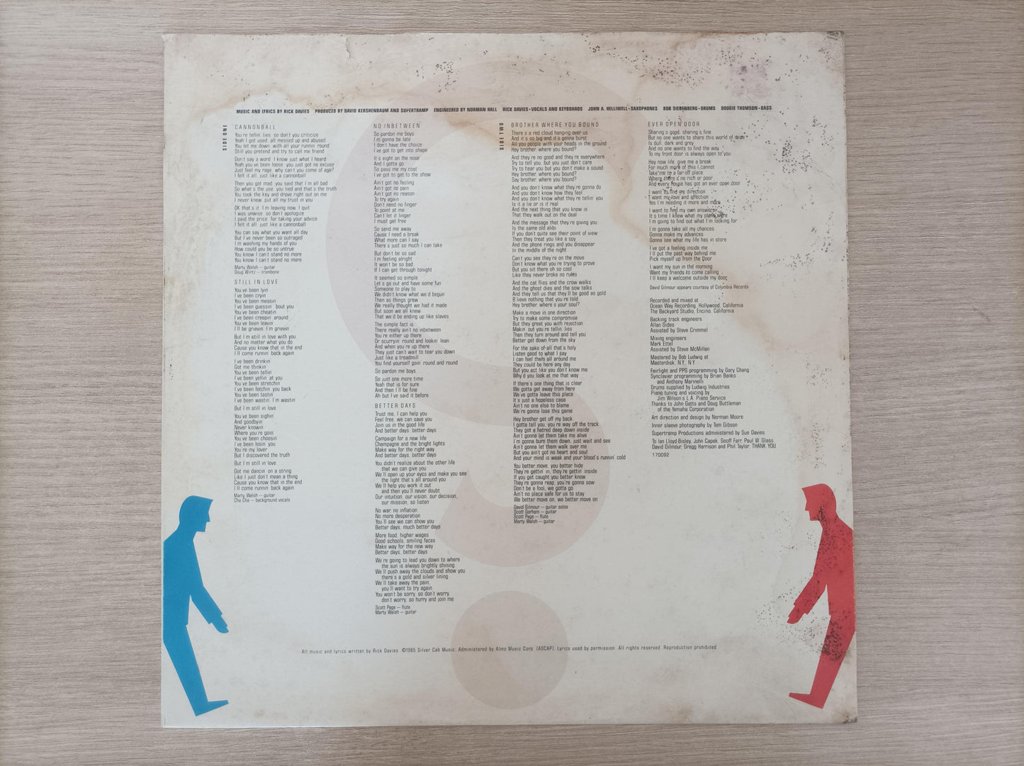 Lp Vinil Supertramp Brother Where You Bound Com Encarte