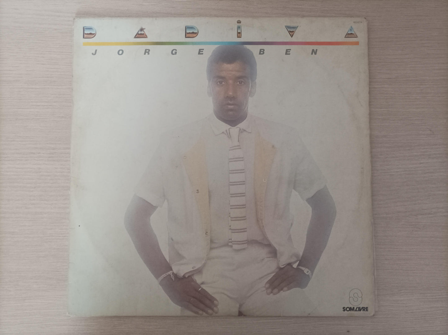 Lp Vinil Jorge Ben Dádiva Com Encarte