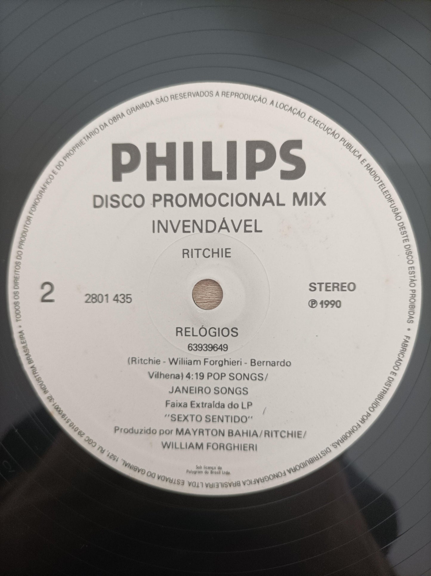 Lp Vinil Ritchie Relógios