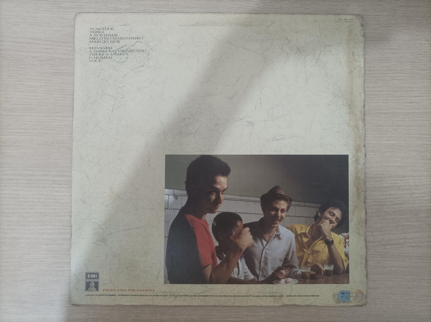 Disco Lp Vinil Selvagem? Com Encarte Os Paralamas do Sucesso