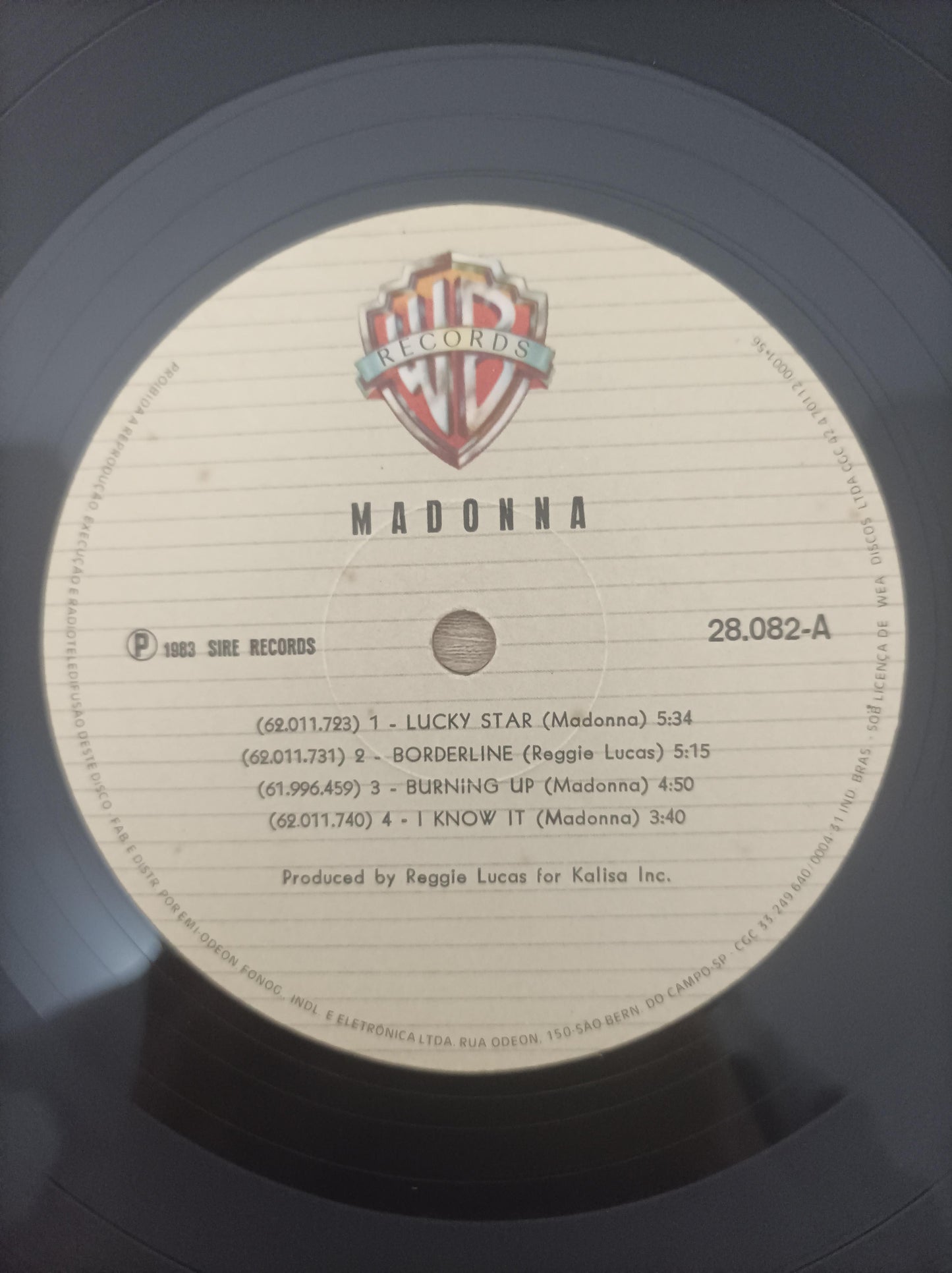 Lp Vinil Madonna Lucky Star