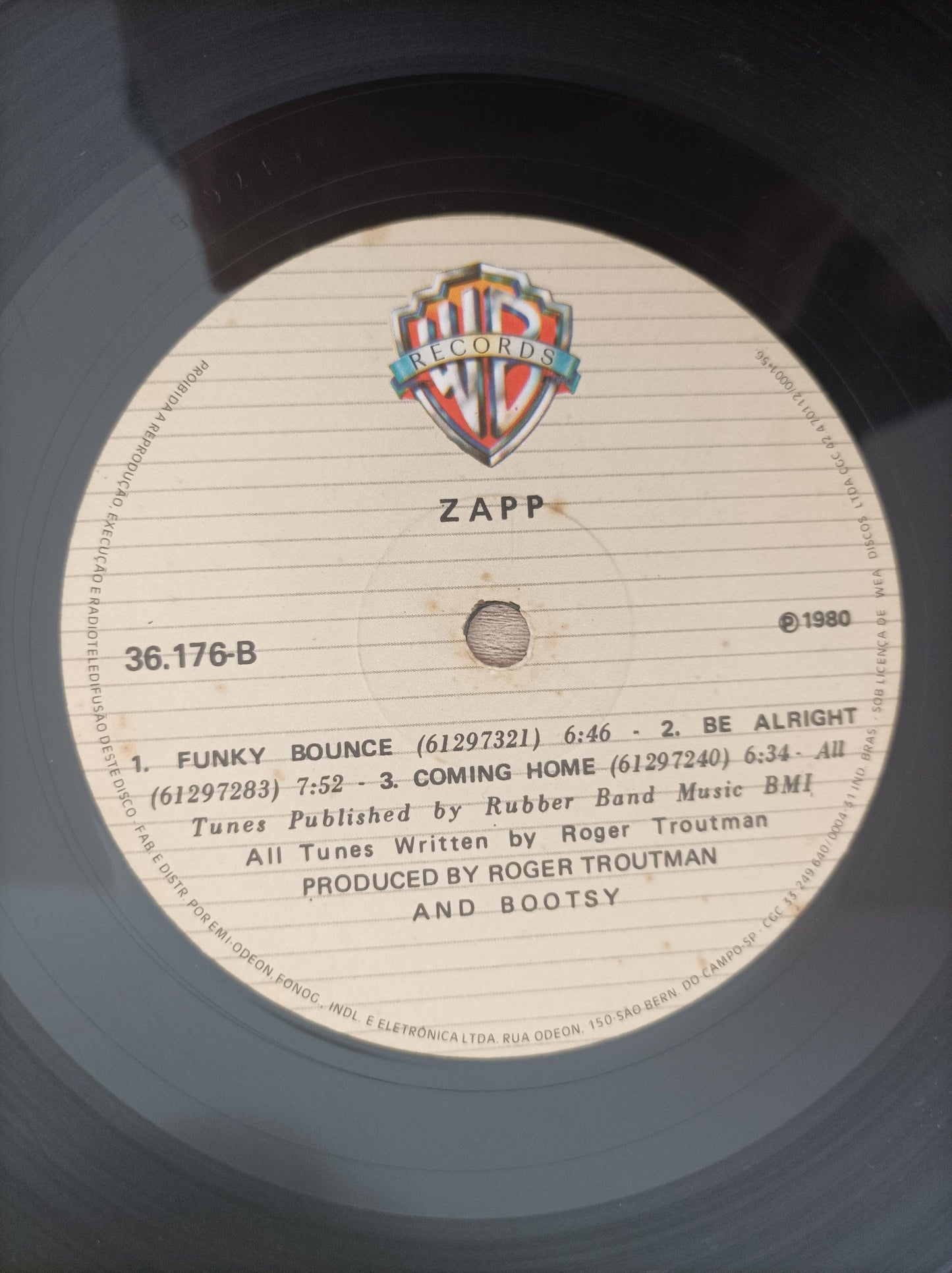 Lp Vinil Zapp 1980