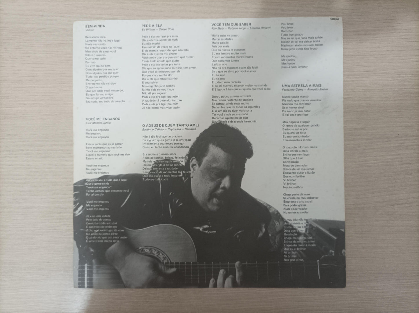 Lp Vinil Tim Maia 1985 Com Encarte