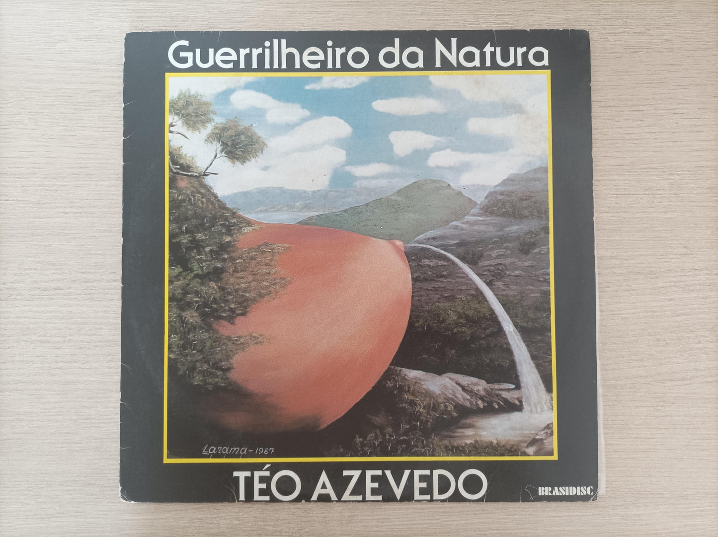 Lp Vinil Teo Azevedo Guerrilheiro Da Natura