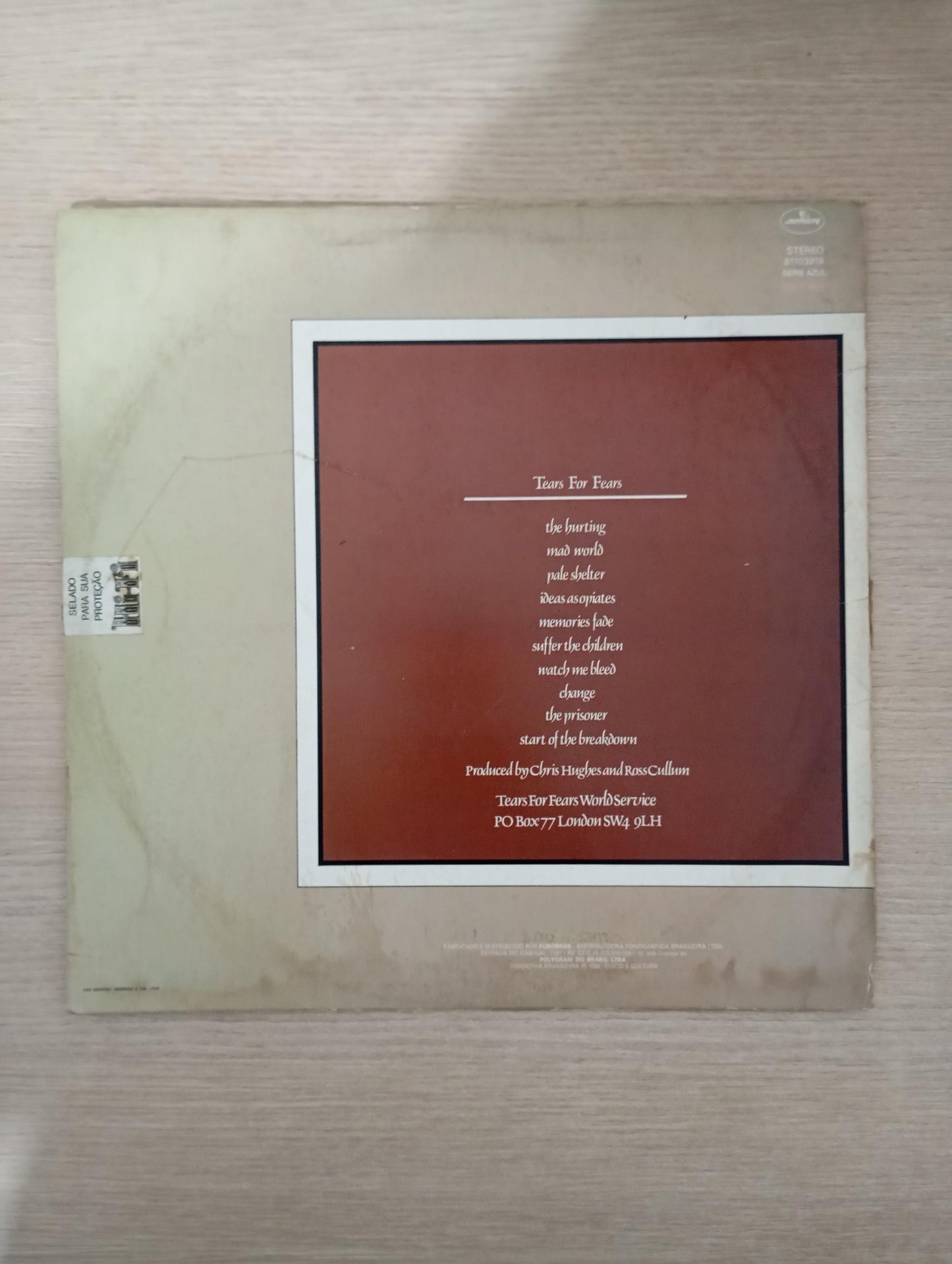 Lp Vinil Tears For Fears The Hurting