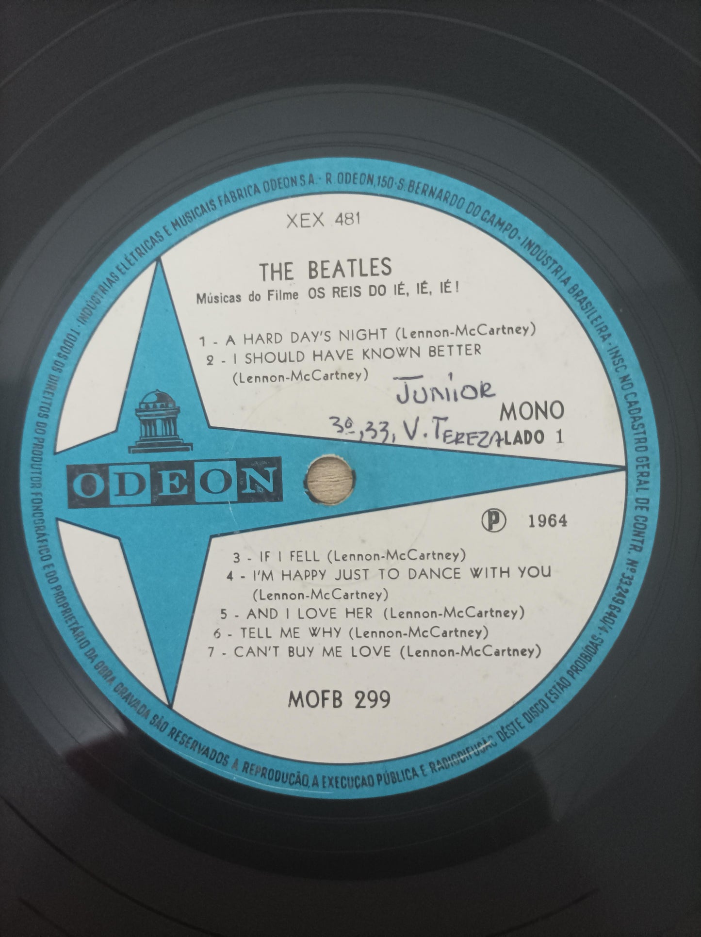 Lp Vinil The Beatles Os Reis Do Ié, Ié, Ié!, Leia