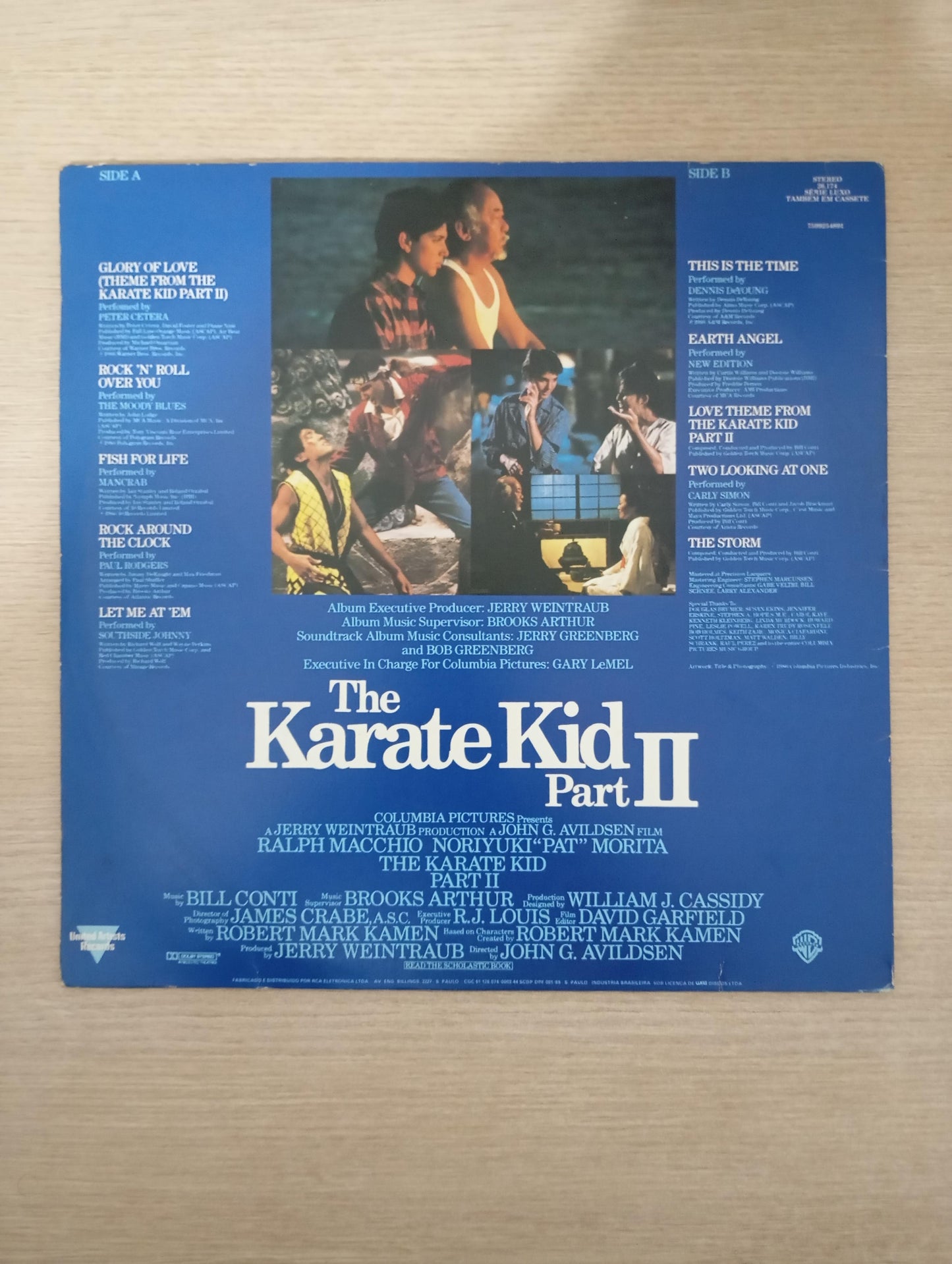 Lp Vinil Karate Kid II A Hora Da Verdade Continua