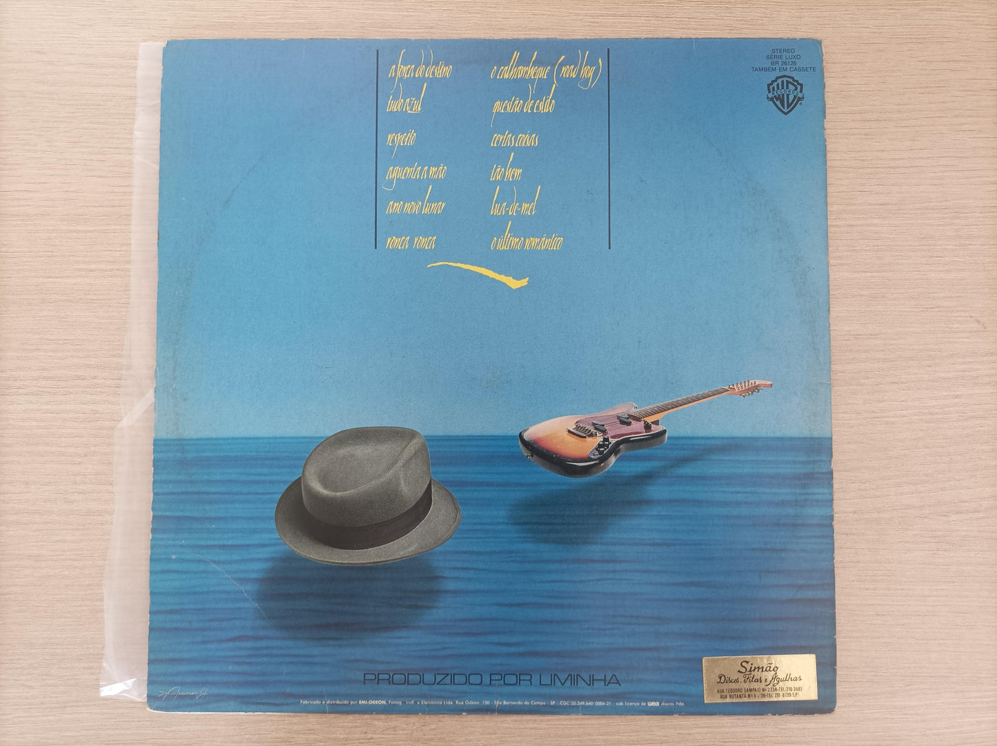 Lp Vinil Lulu Santos Tudo Azul Com Encarte