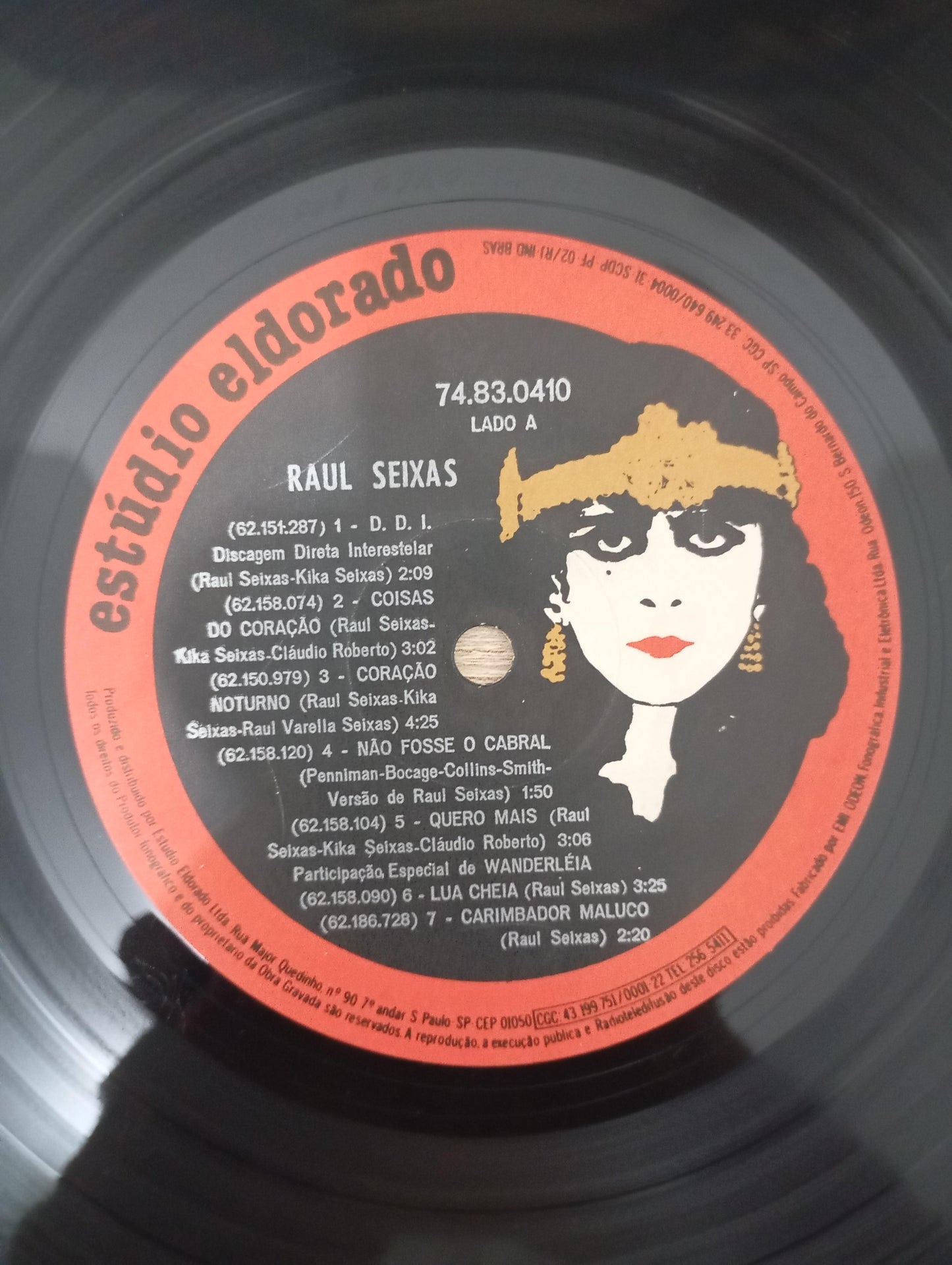 Lp Vinil Raul Seixas Carimbador Maluco 1983 Capa Dupla