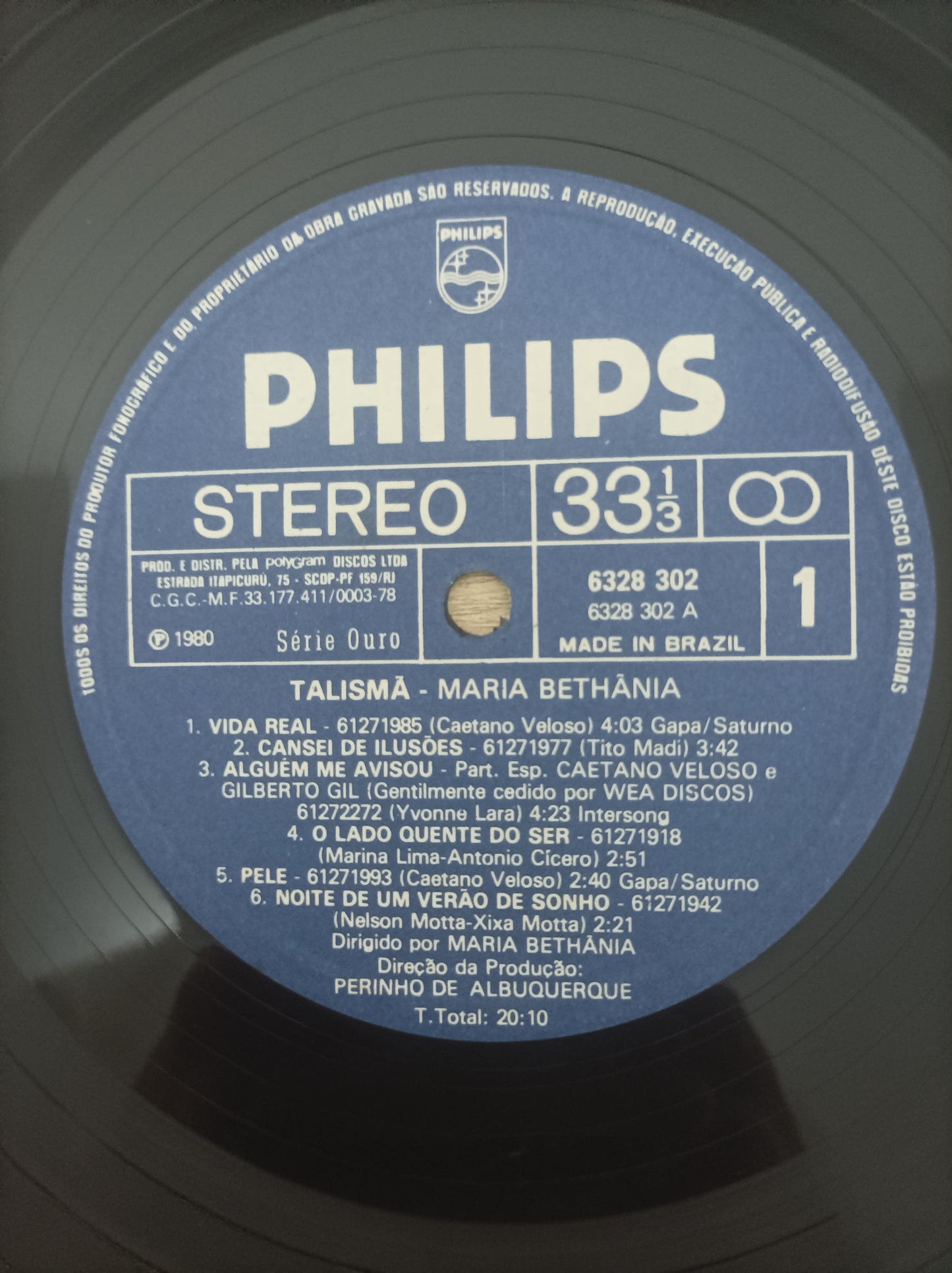 Lp Vinil Maria Bethânia Talismã