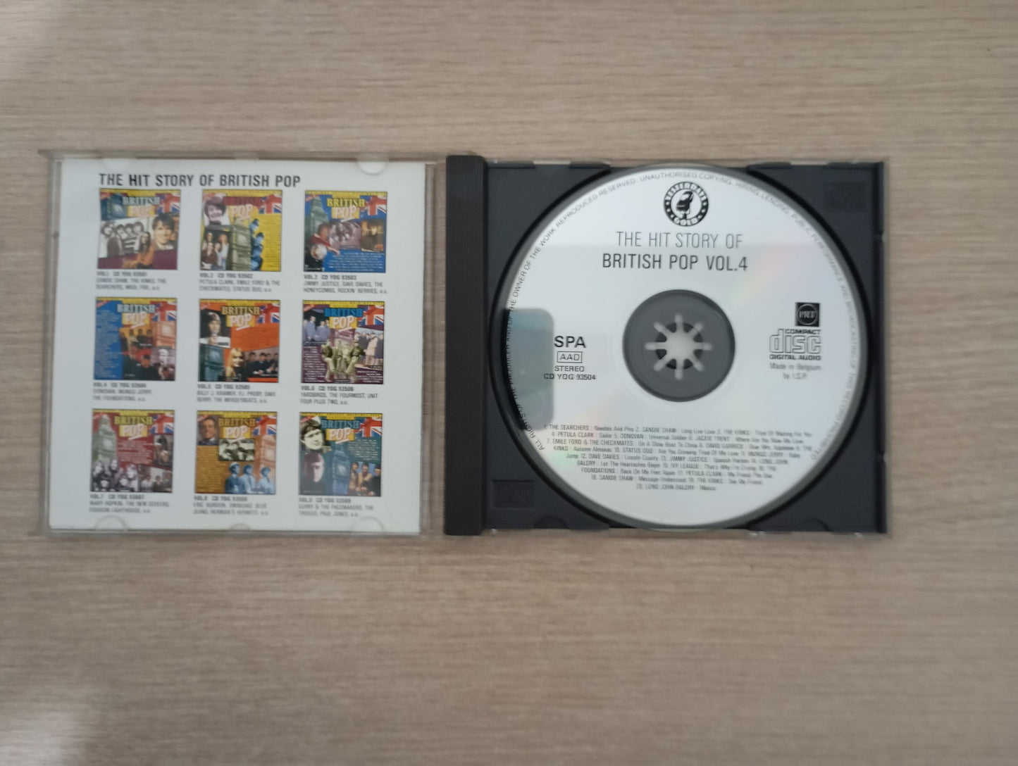 CD The Hit Story Of British Pop Vol. 4 Importado