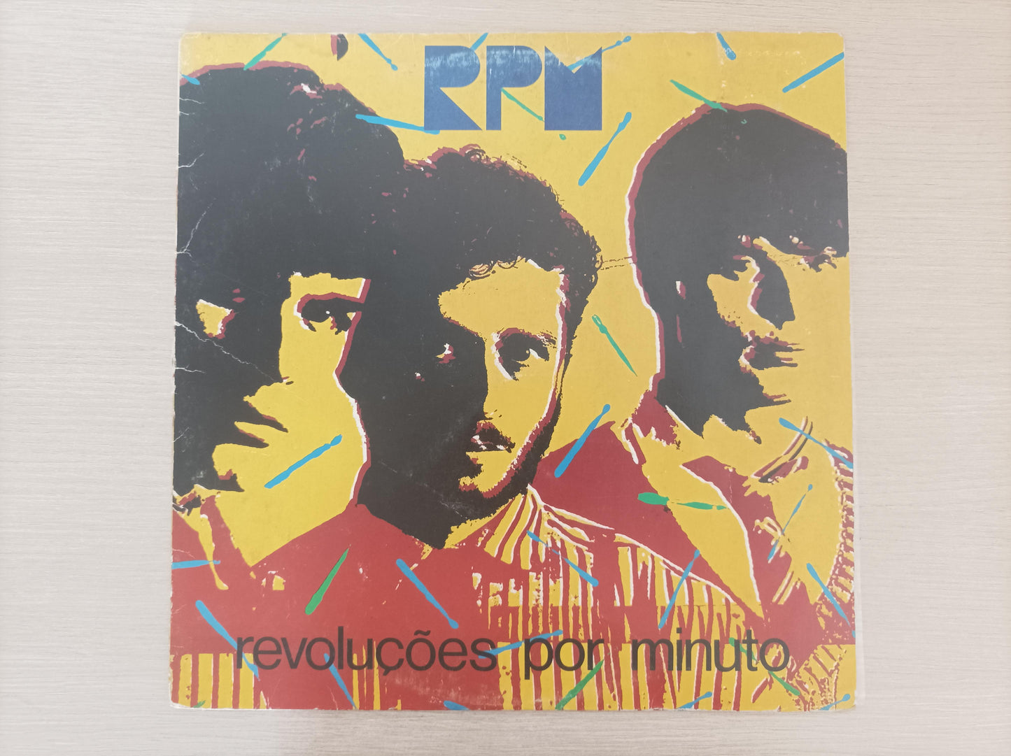 Lp Vinil RPM Revoluções Por Minuto Com Encarte