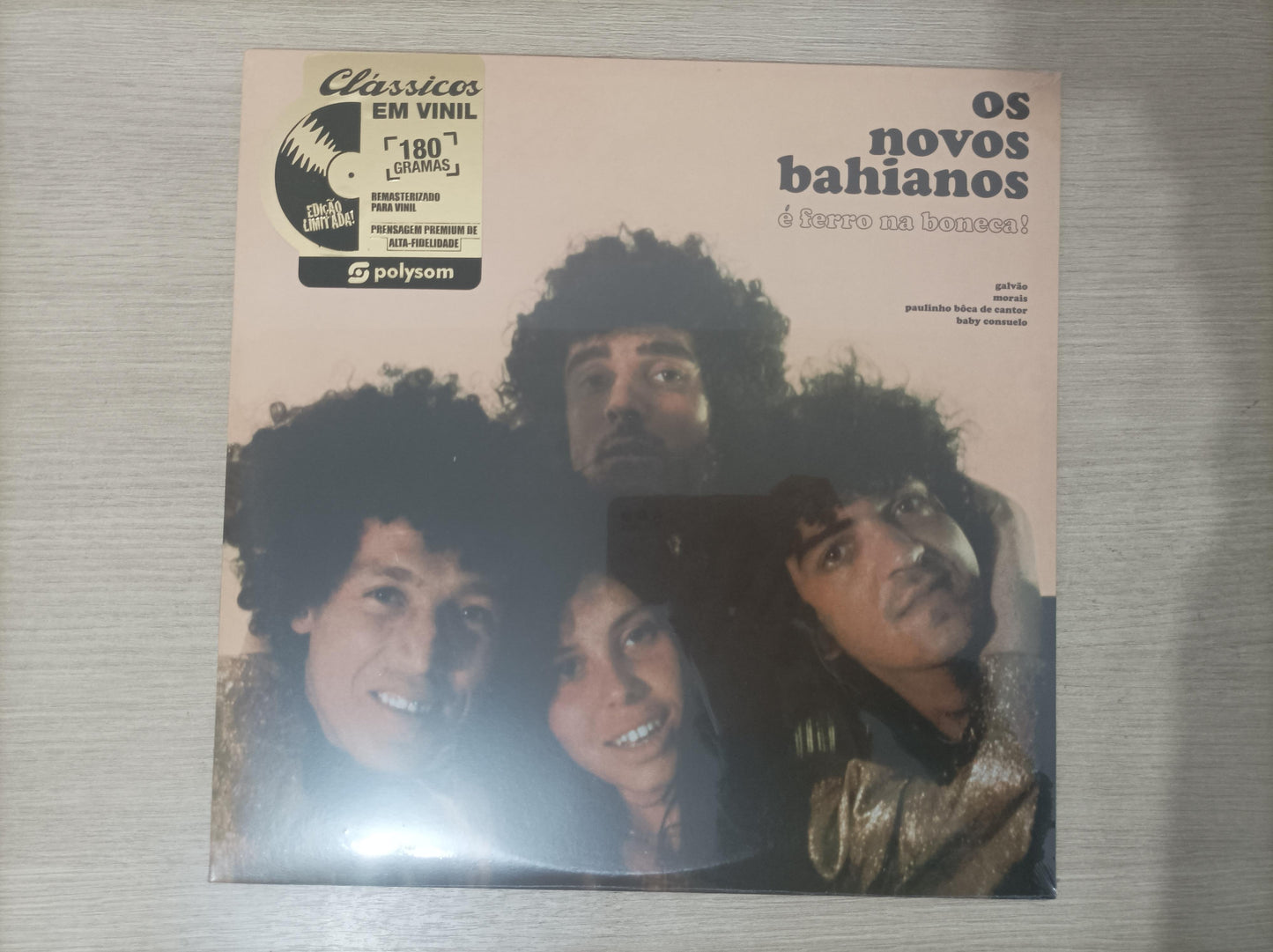 Disco Vinil Os Novos Baianos É Ferro Na Boneca Novo Lacrado A