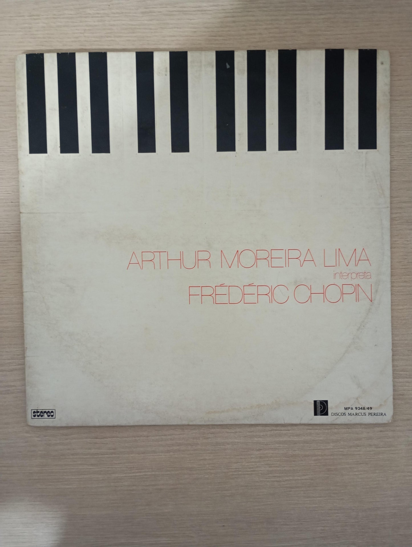 Lp Vinil Arthur Moreira Lima Interpreta Chopin Duplo