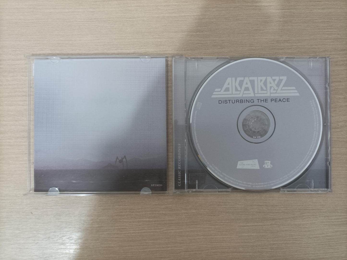 CD Alcatrazz Disturbing The Peace