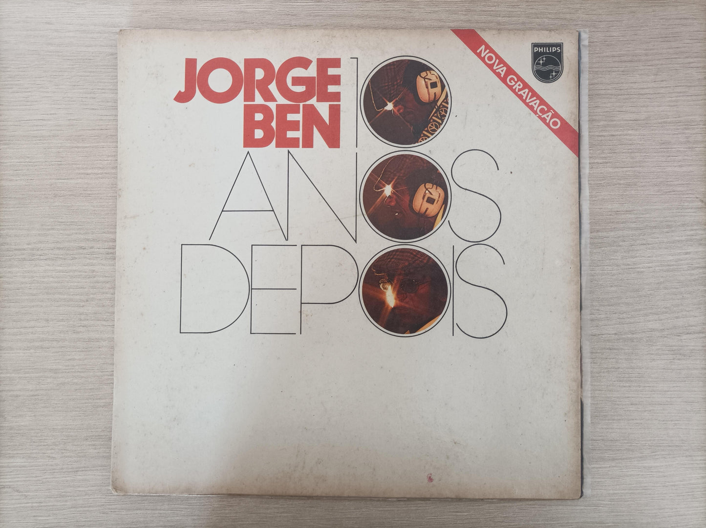Disco Vinil 10 Anos Depois Jorge Ben Capa Dupla A