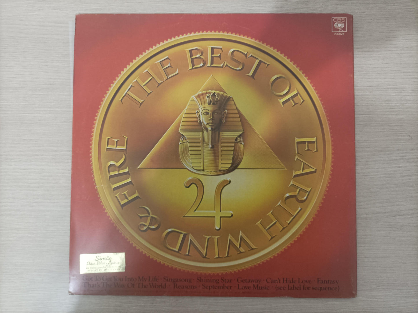 Lp Vinil Earth, Wind & Fire Best Vol I Capa Dupla Encarte