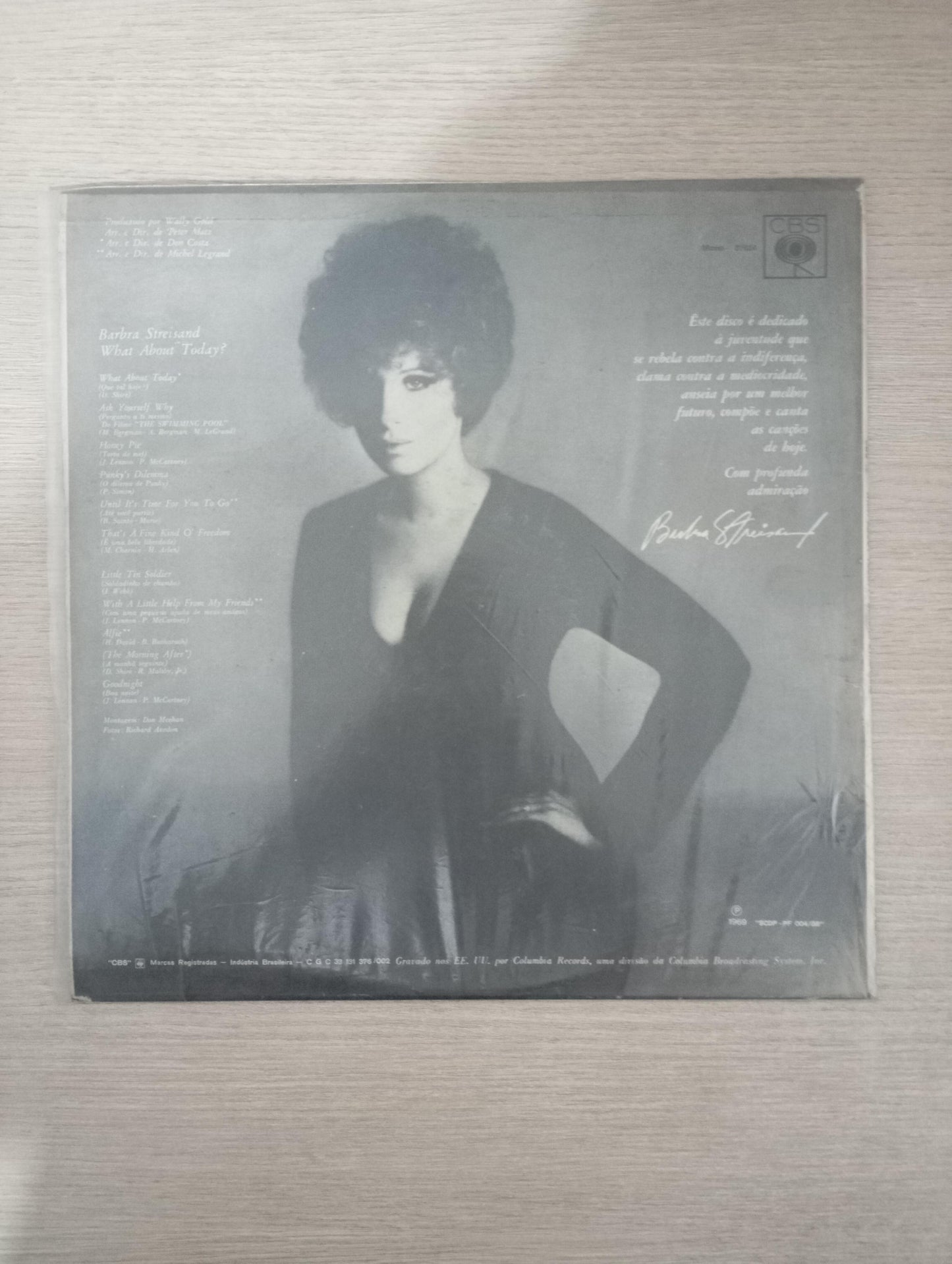 Lp Vinil Barbra Streisand What About Today?