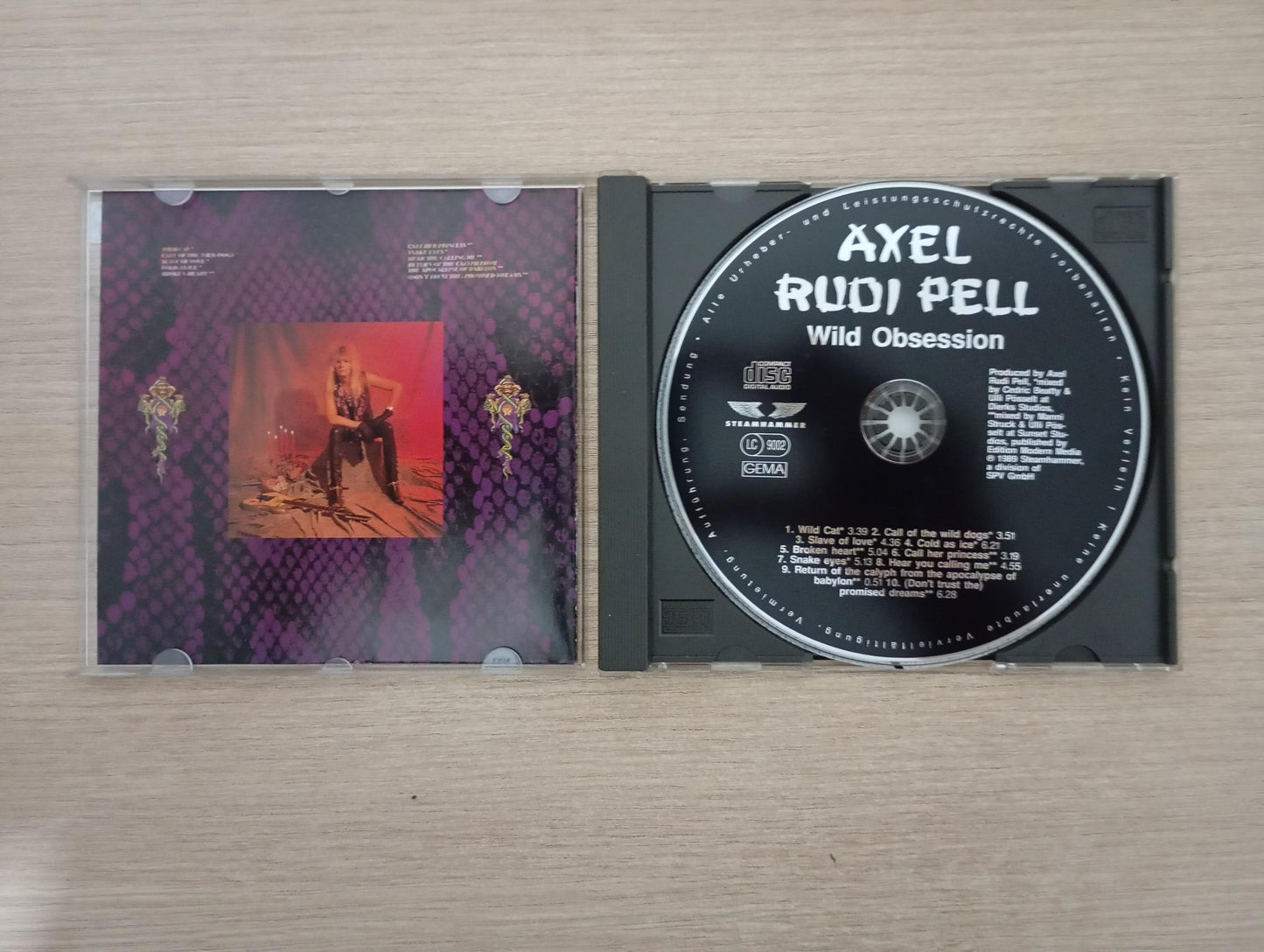 CD Axel Rudi Pell Wild Obsession Importado