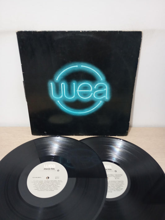 Lp Vinil WEA Duplo 1976 Jobim Eagles Led Stones Belchior