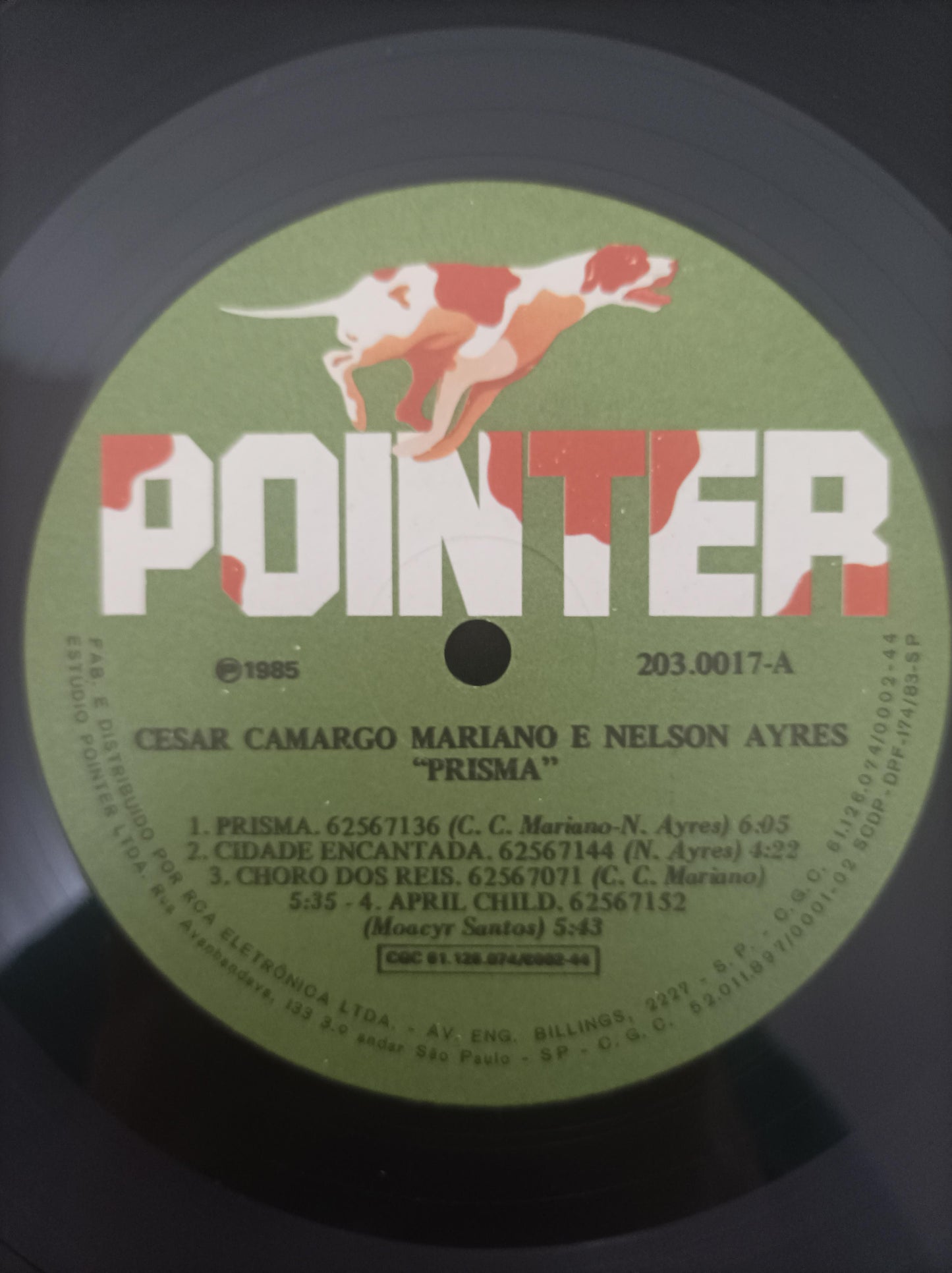 Lp Vinil César Camargo & Nelson Ayres Prisma Com Encarte
